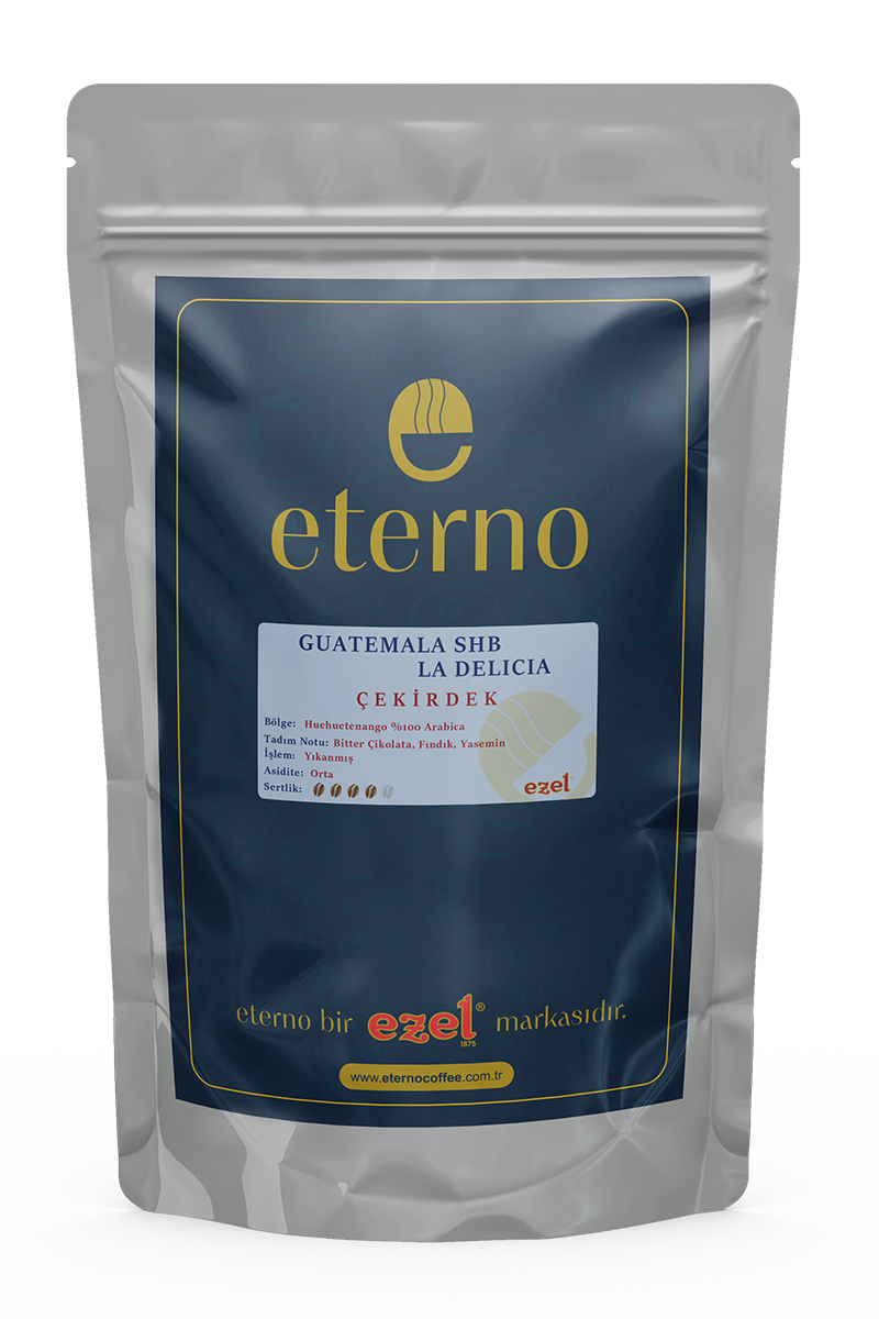 Eterno Barista Serisi - Guatemala Shb La Filtre Kahve Çekirdeği1000 g - Kahve Makinaları ile Uyumlu