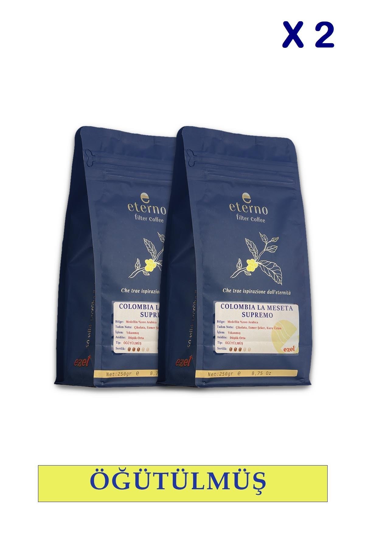 Eterno Colombia Supremo Öğütülmüş  X 2 Adet - 250gr