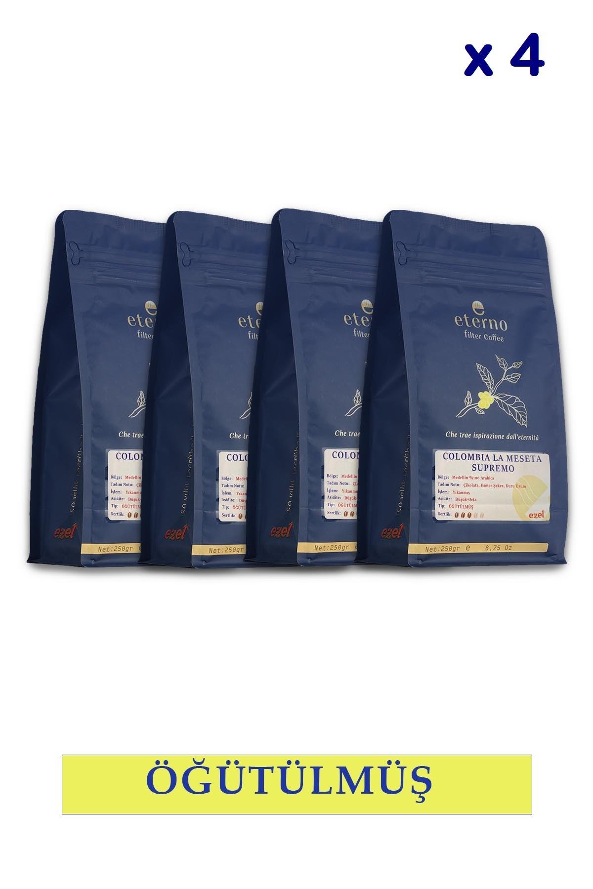 Eterno Colombia Supremo Öğütülmüş  X 4 Adet - 250gr