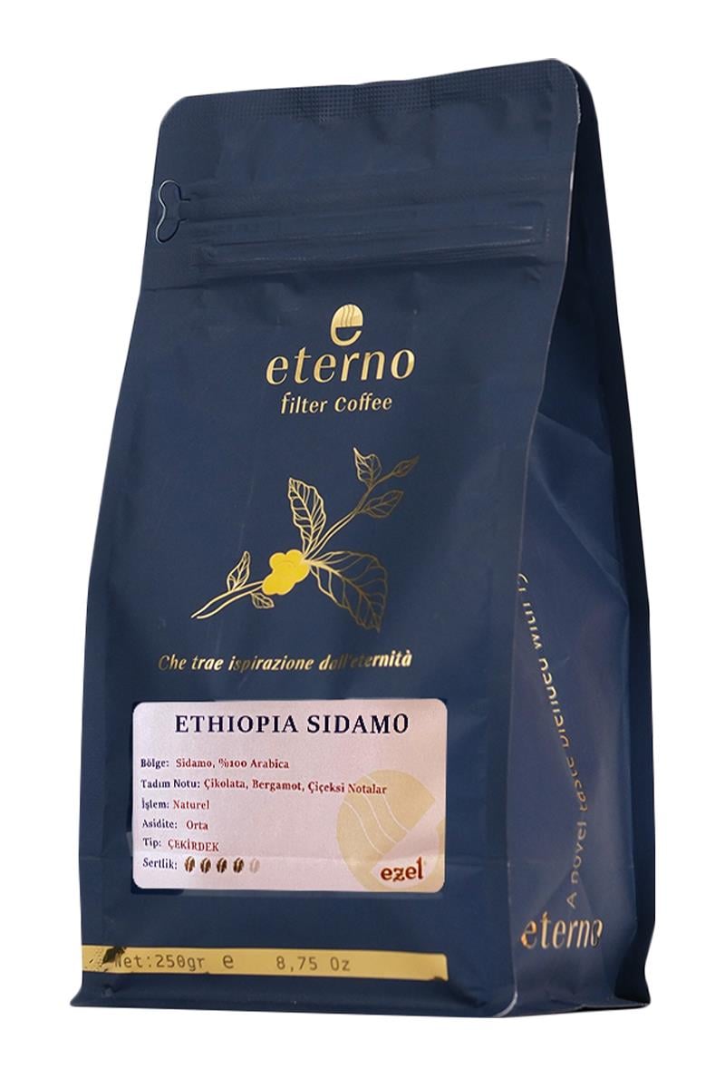 Eterno Ethiopia Sidamo Çekirdek-250gr