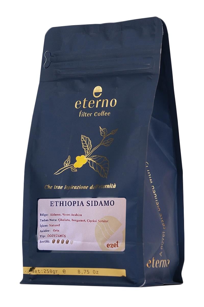 Eterno Ethopia Sidamo Öğütülmüş  - 250gr