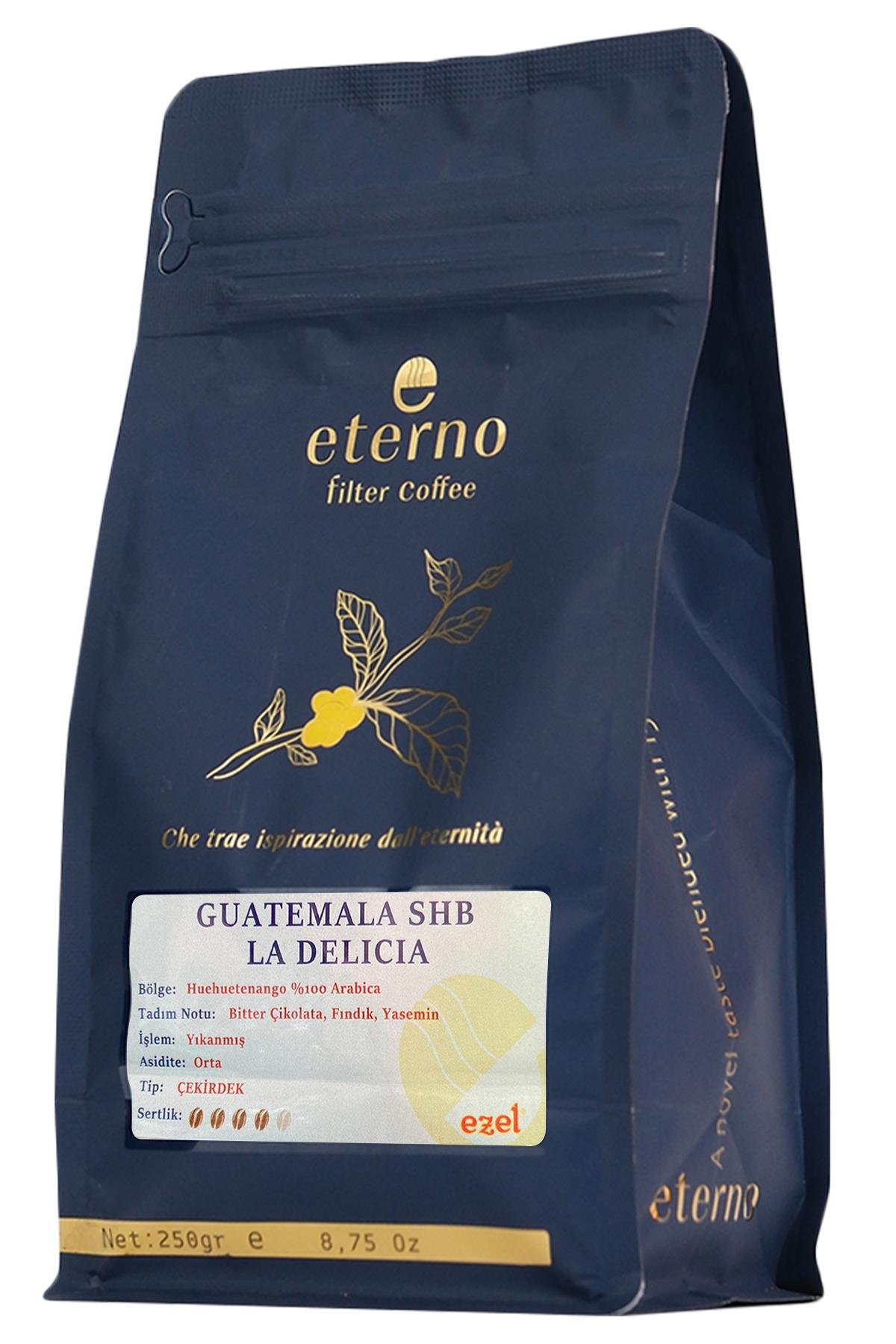 ETERNO GUATEMALA SHB LA DELICIA  ÇEKİRDEK - 250GR