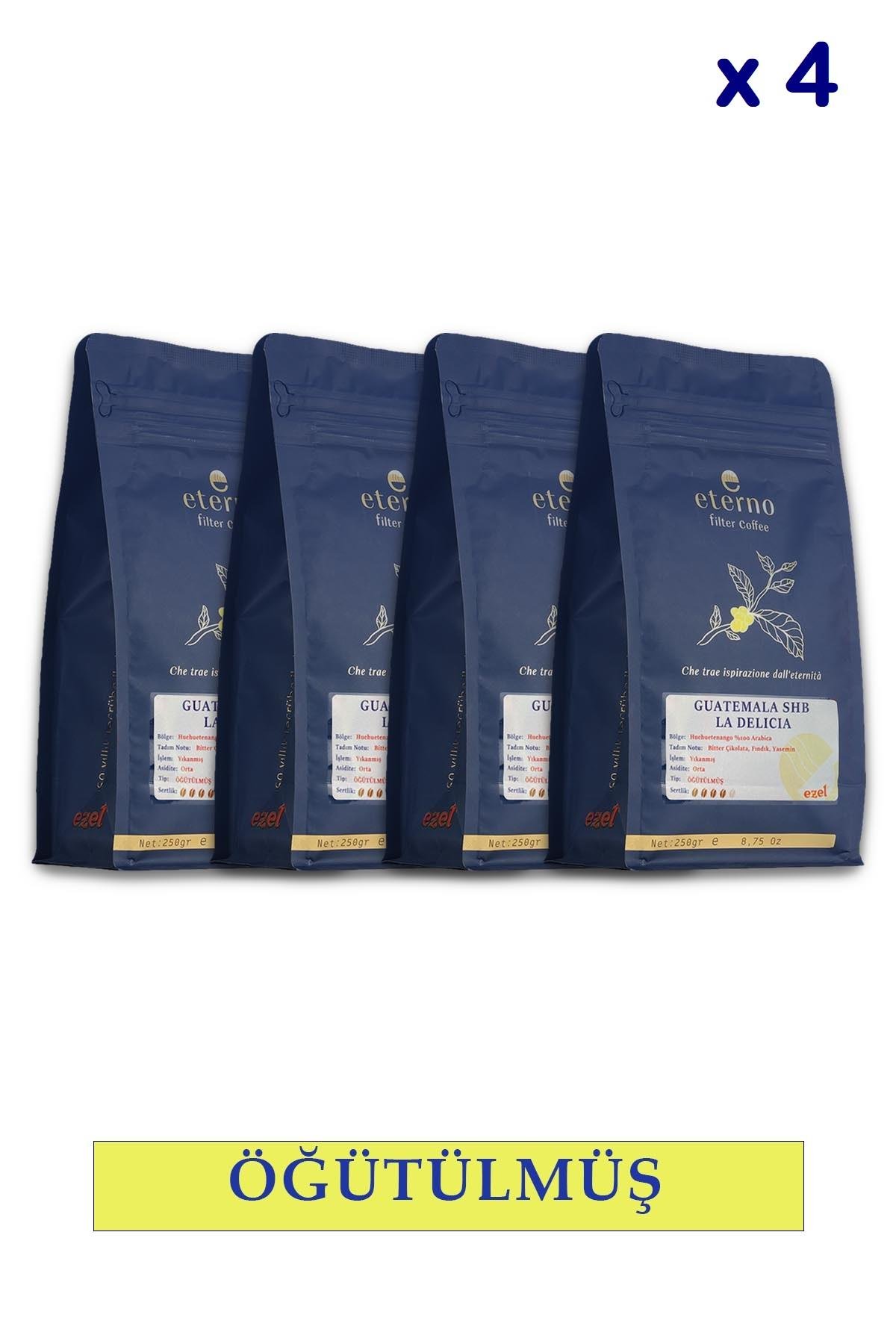 Eterno Guatemala Shb La Delicia  Öğütülmüş X 4 Adet - 250gr