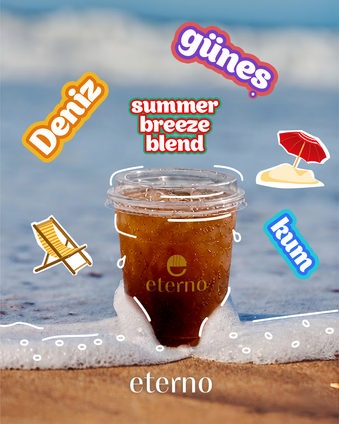 Eterno Summer Breeze Blend Filtre Kahve Çekirdeği 250g  -  Kahve Makineleri ile Uyumlu