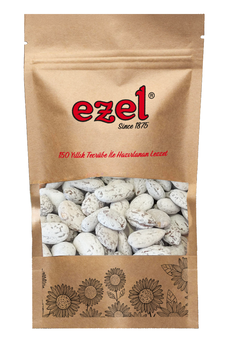 Ezel Kuruyemiş Badem Şekeri 250gr - Zipli Ambalaj