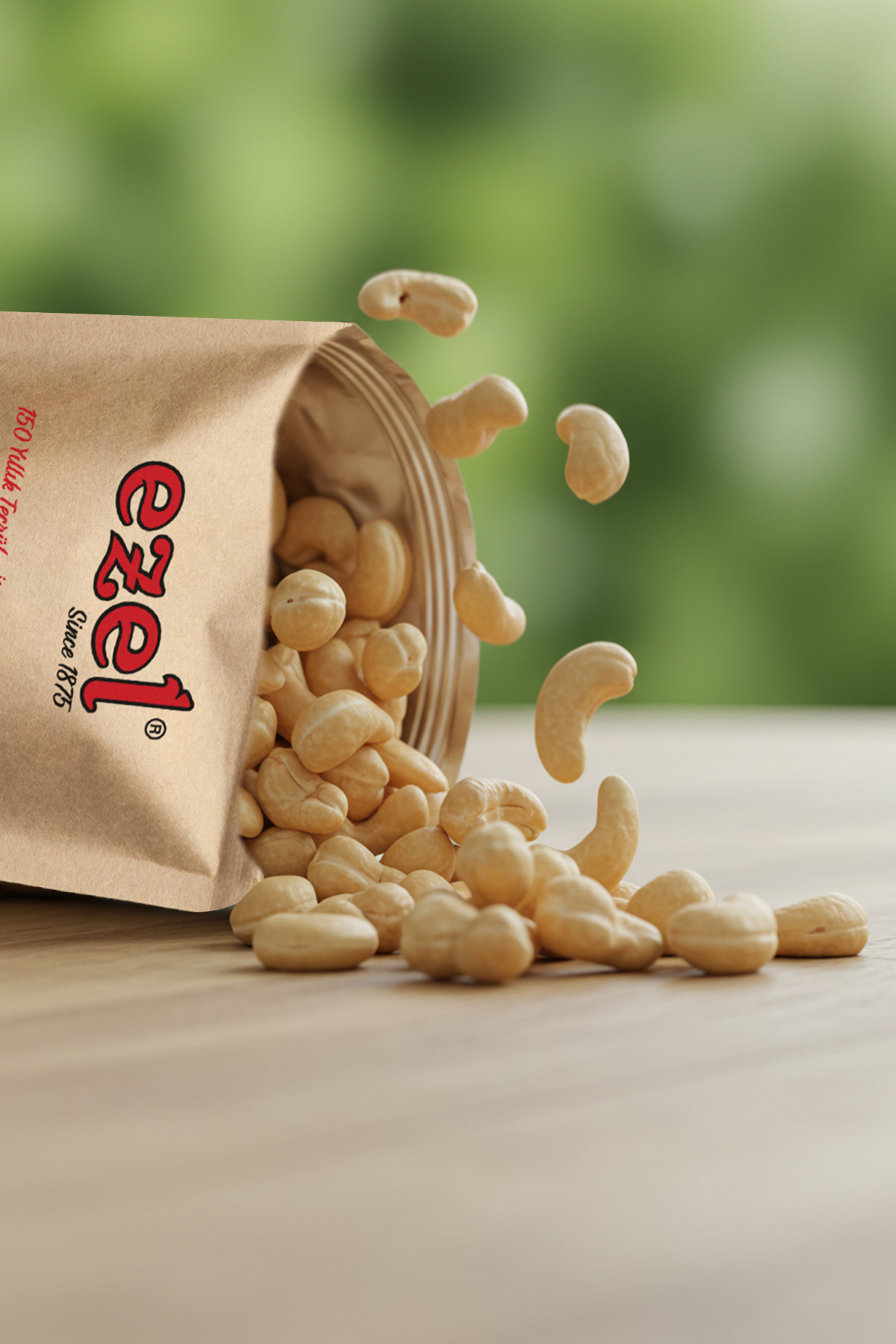 Ezel Kuruyemişleri Siirt Antep Fıstığı -Tuzlu Kavrulmuş Kaju Seti 250gr &Taze Paketlenmiş