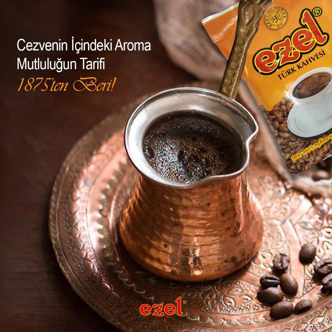 Ezel Türk Kahvesi Taze Öğütülmüş Orta Kavrulmuş - 500gr