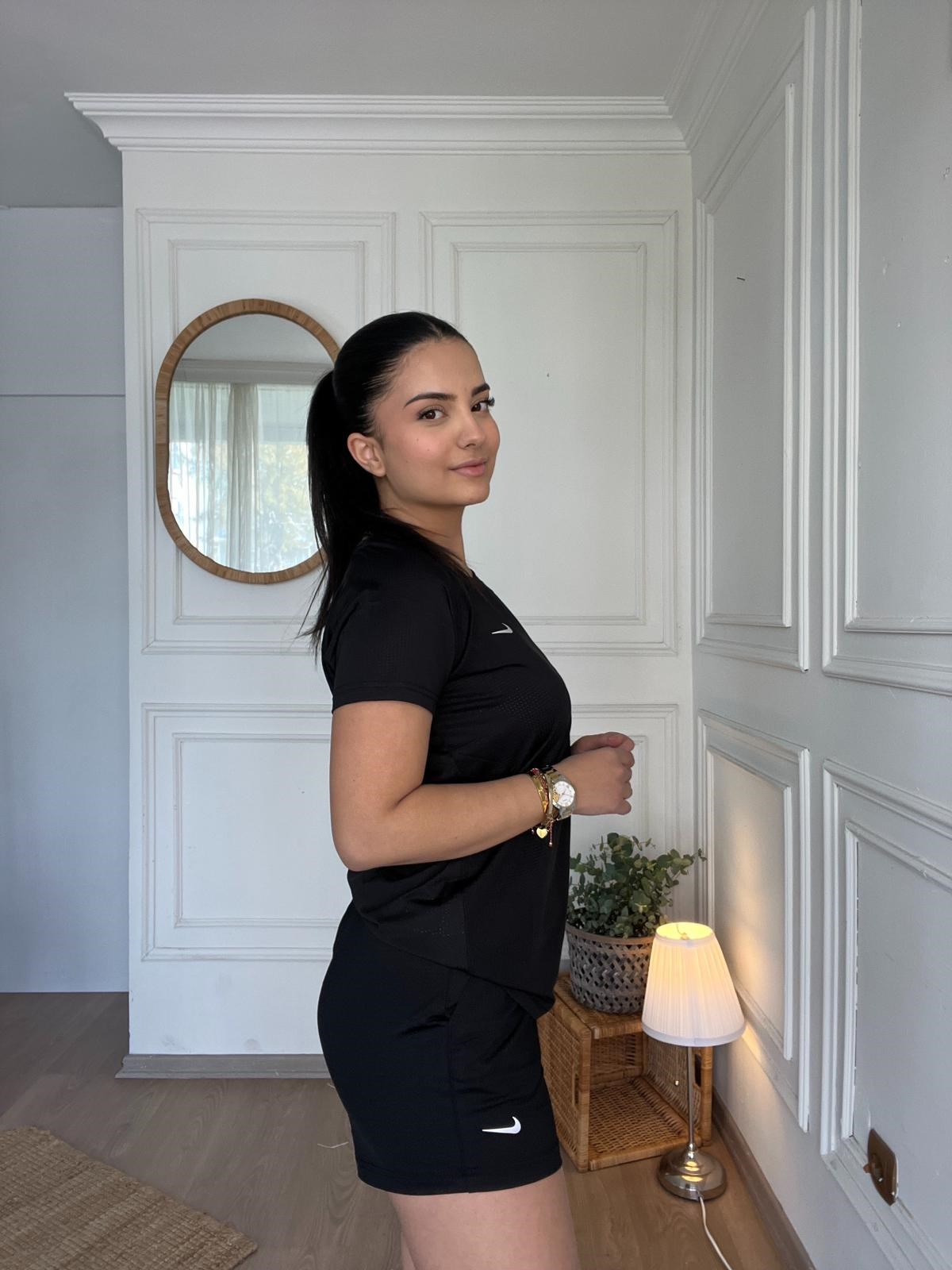  Sportif Şort Siyah