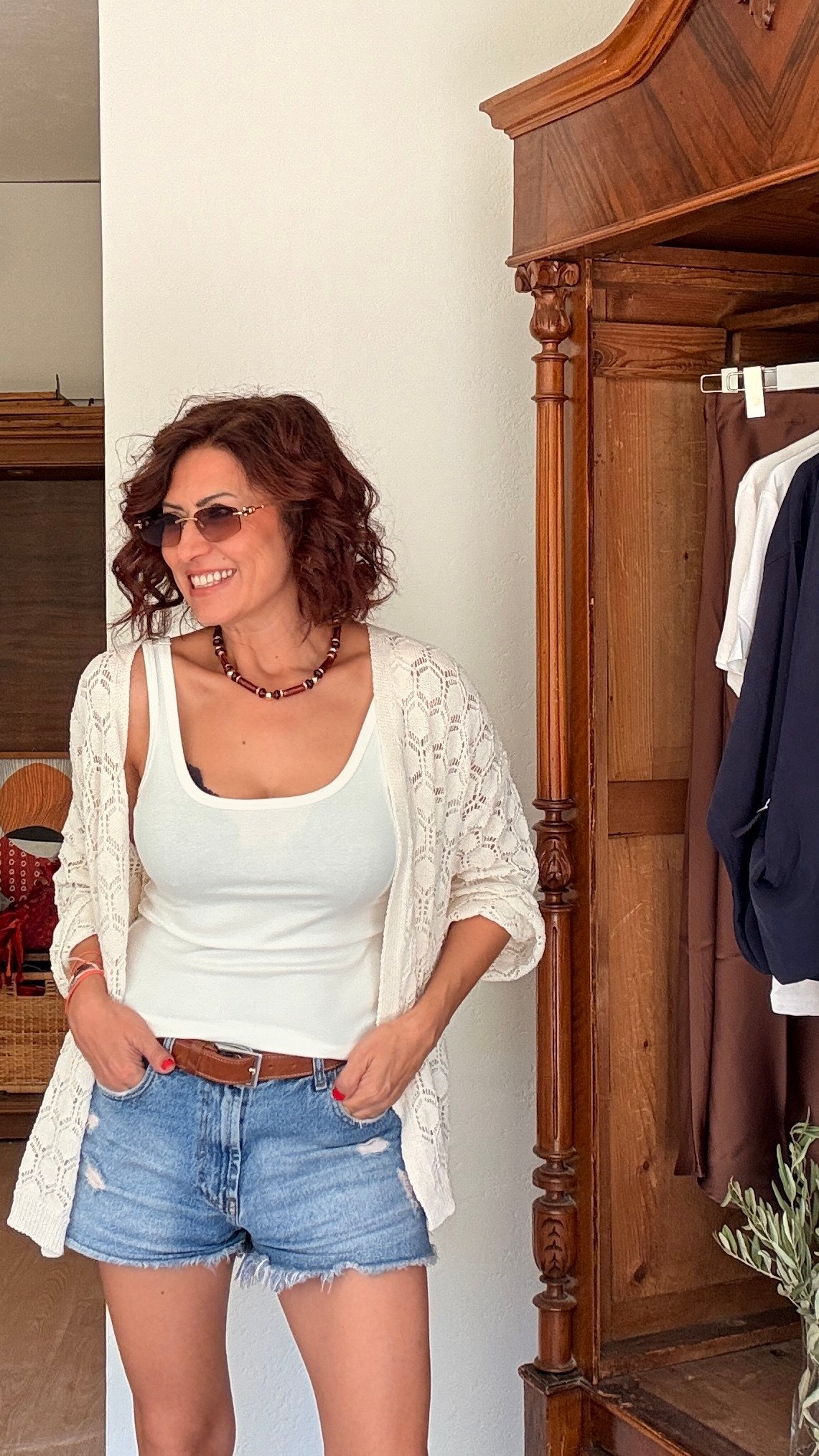 Ajurlu Merserize Hırka