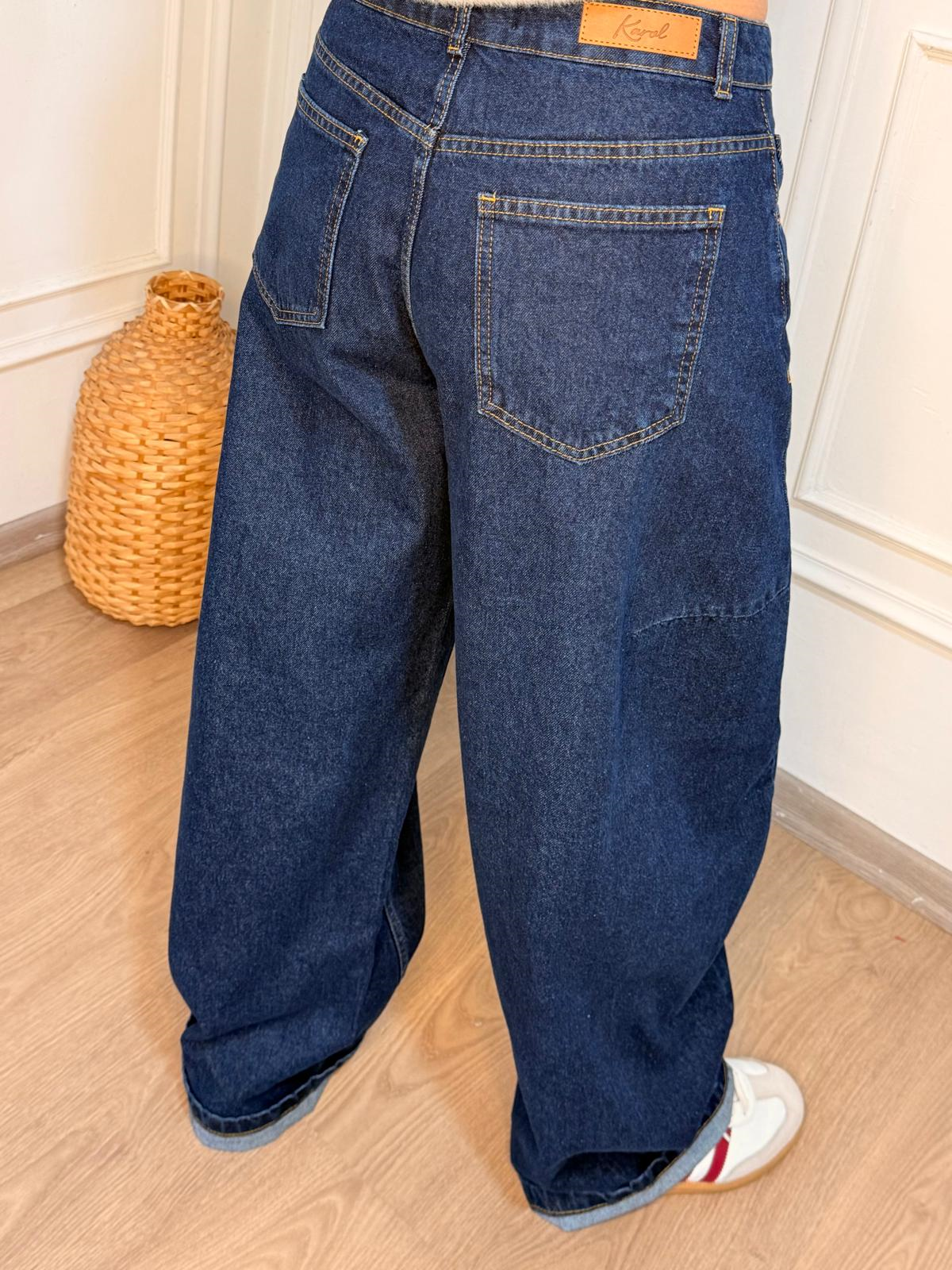 Balon Jean Lacivert