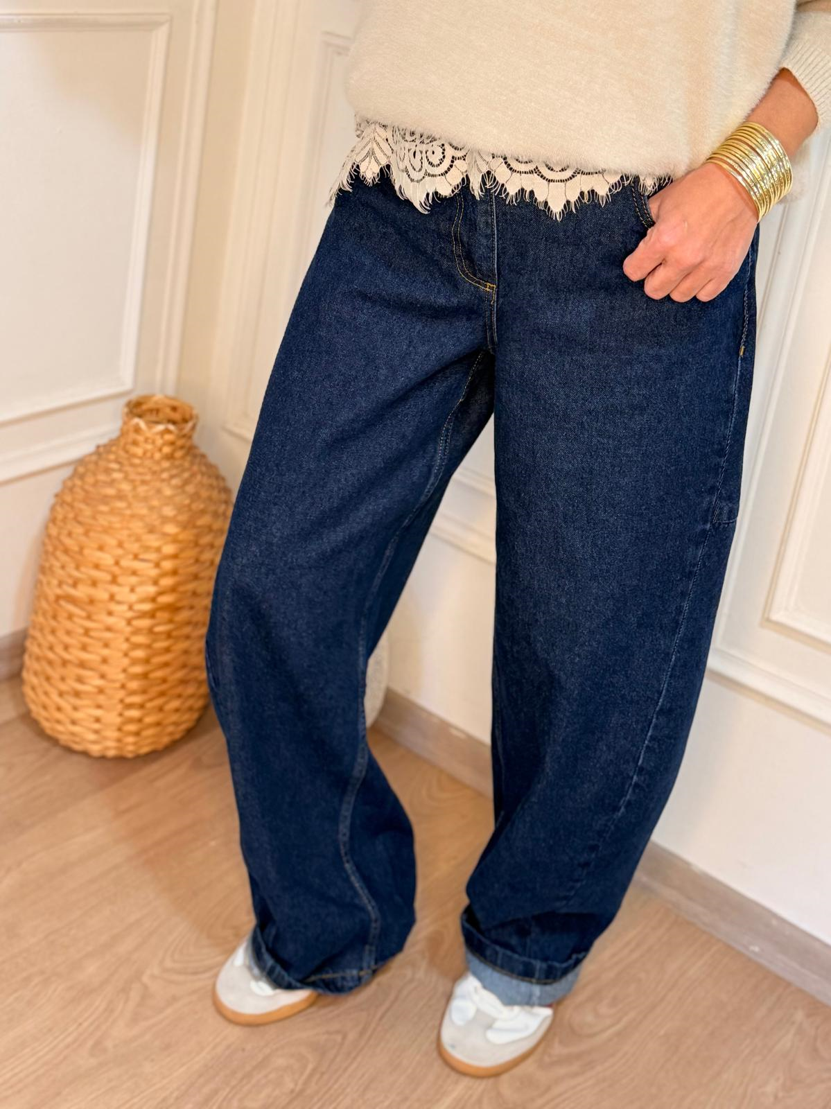 Balon Jean Lacivert