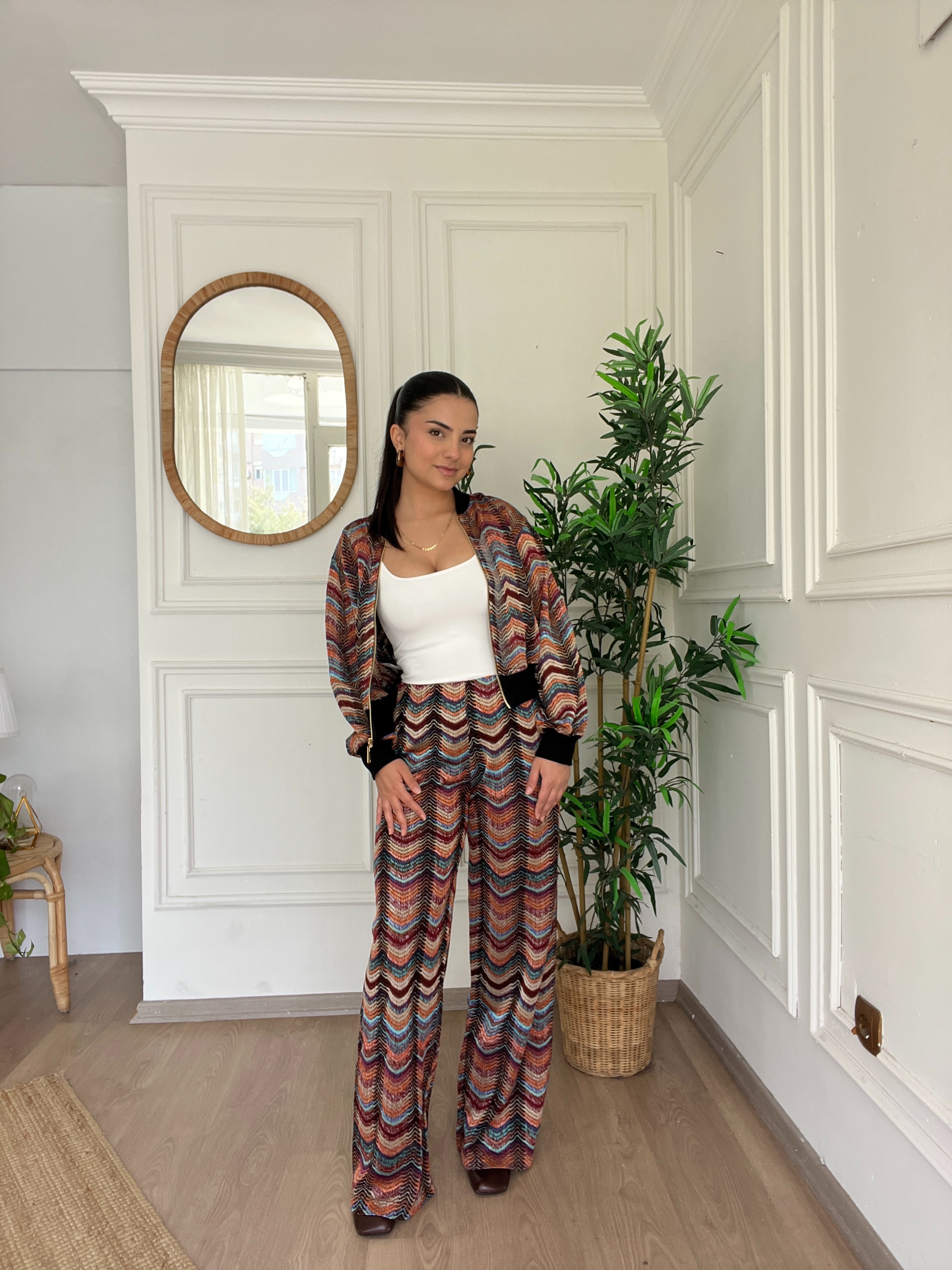 Bohem Renkli Ceket