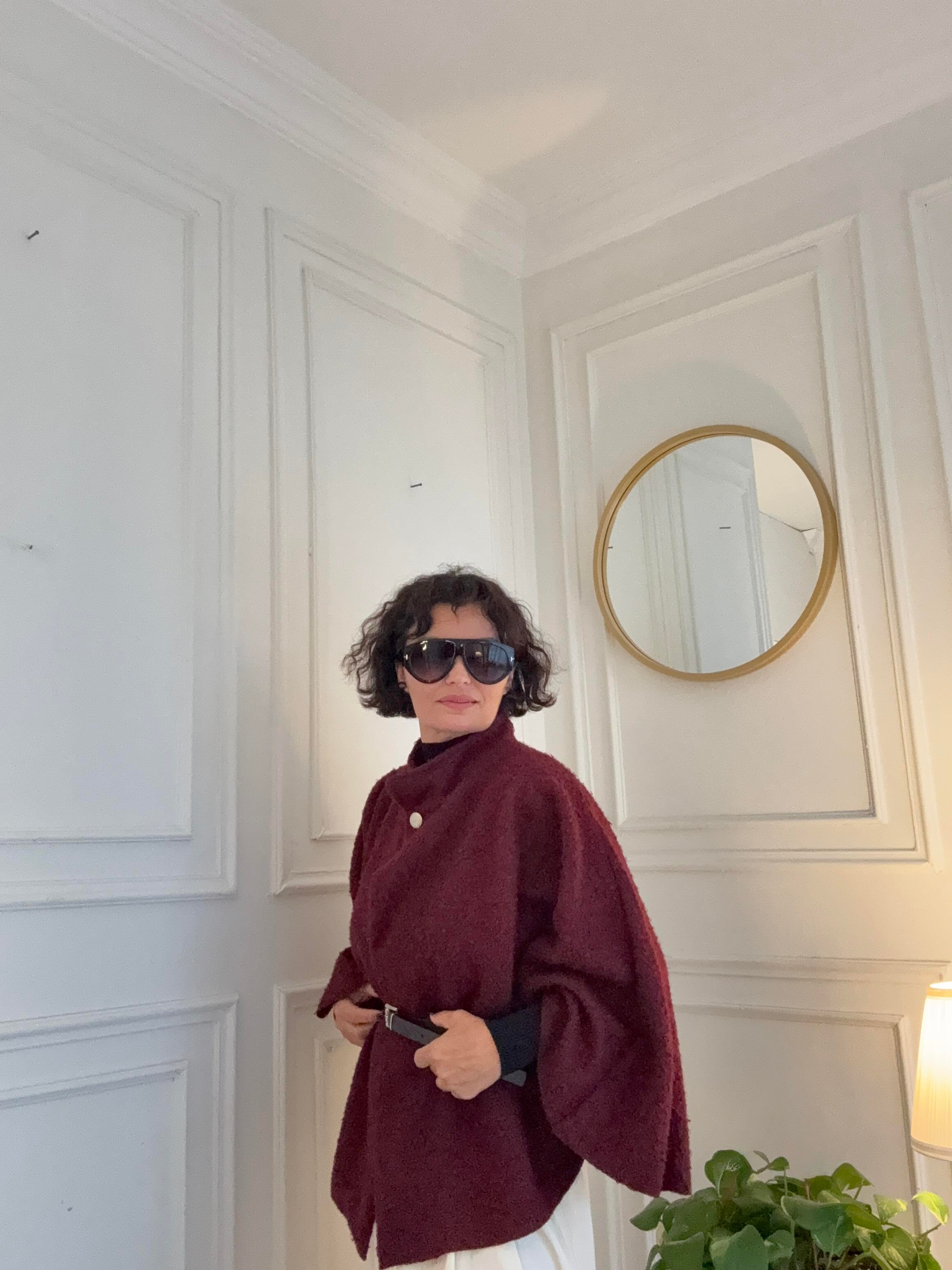 Buklet Kemerli Panço Bordo