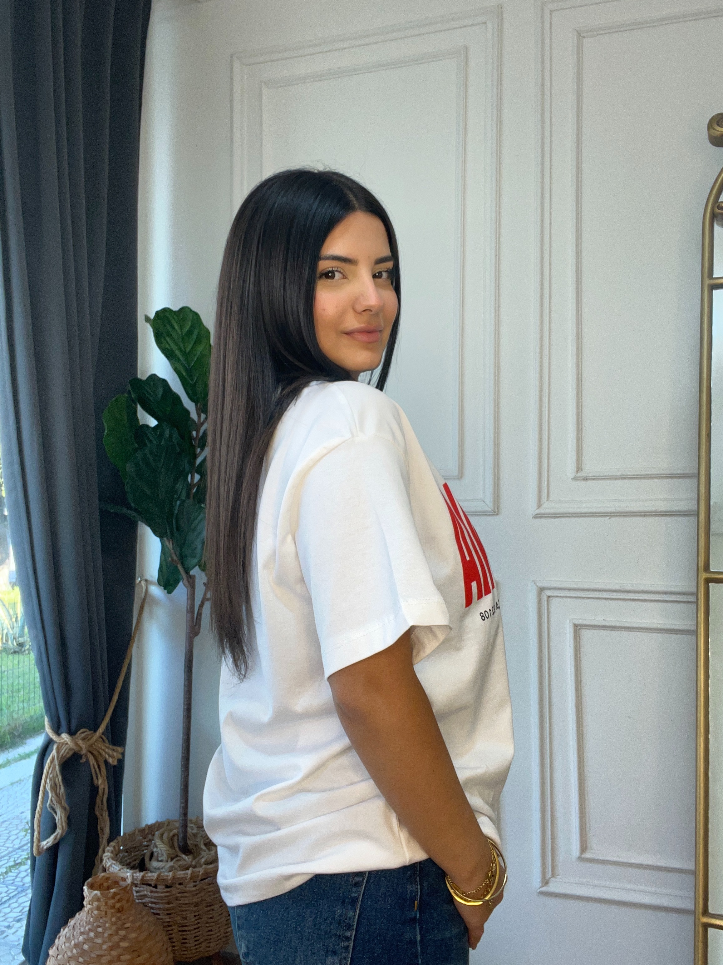 Calıfornıa YazılıTshirt Beyaz 
