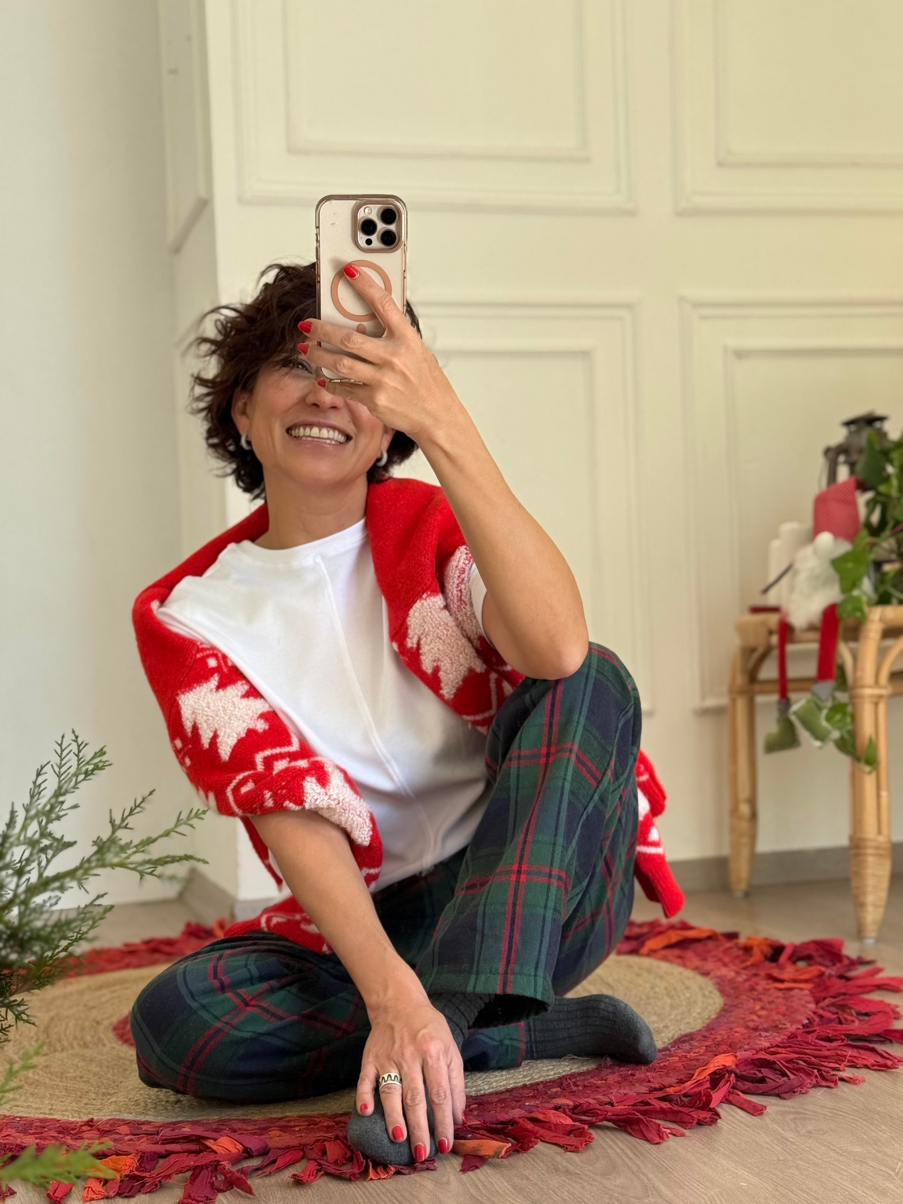 Ekose Pijama Altı Yeşil
