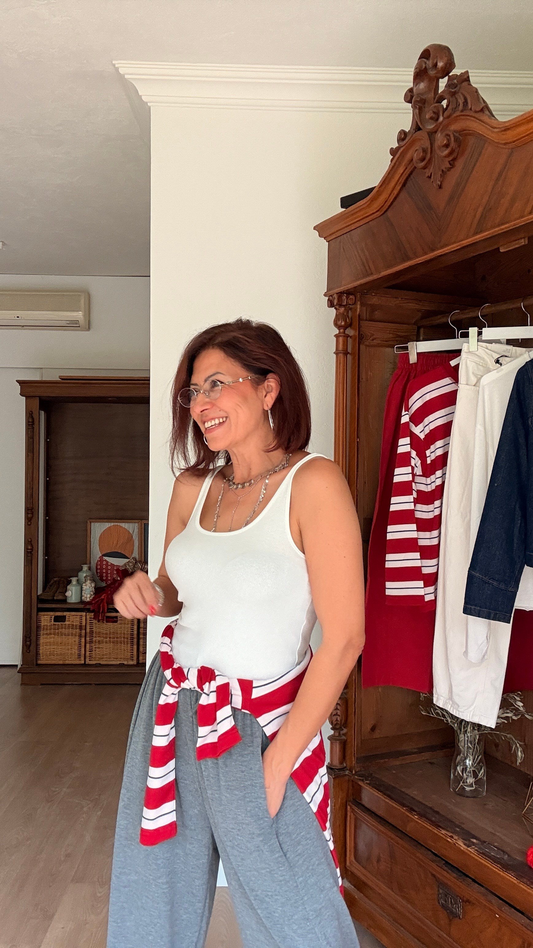 Fitilli Atlet Beyaz