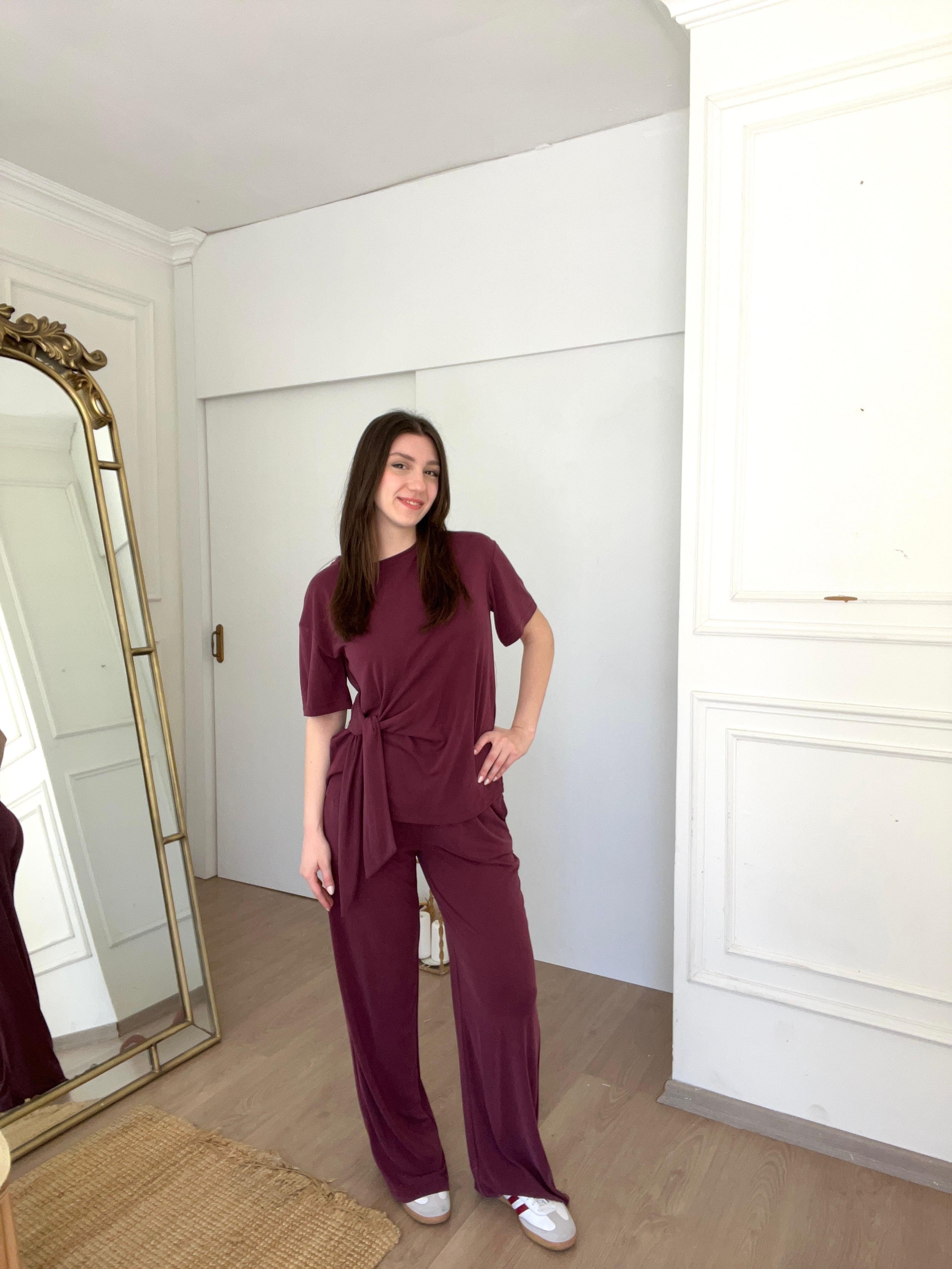 İkili modal takım mürdüm