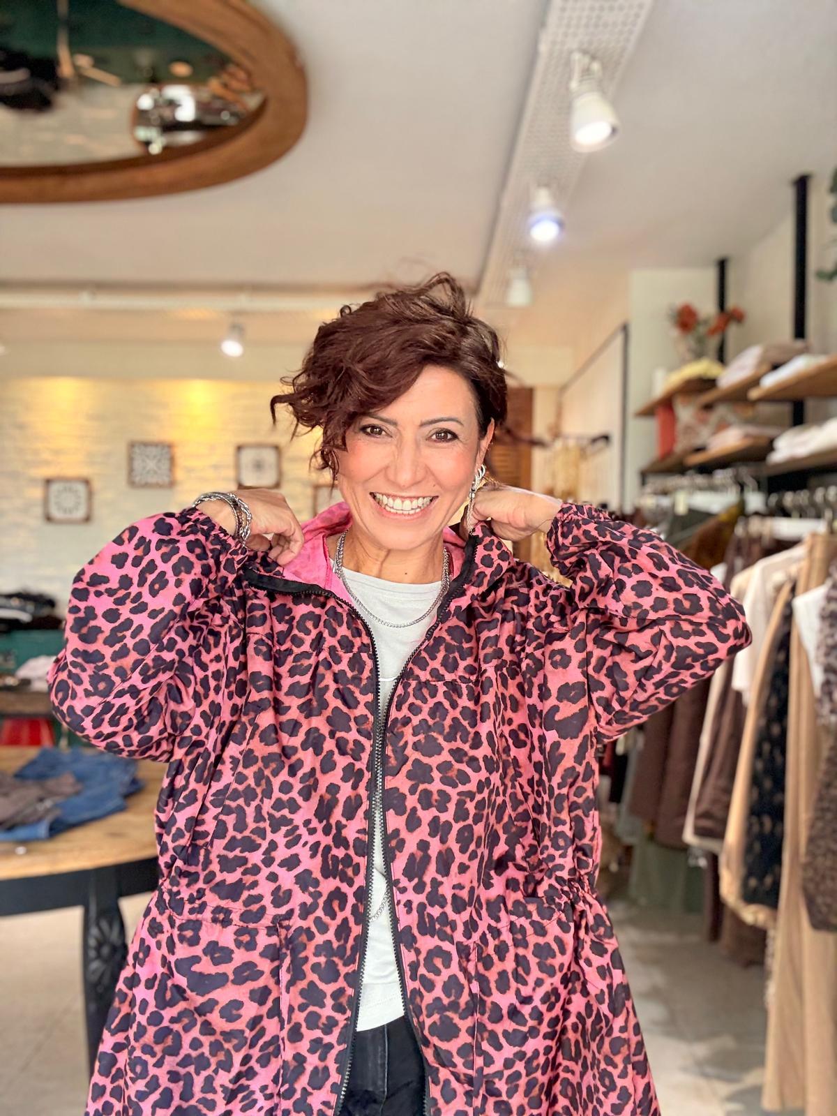 İthal Yağmurluk Pembe