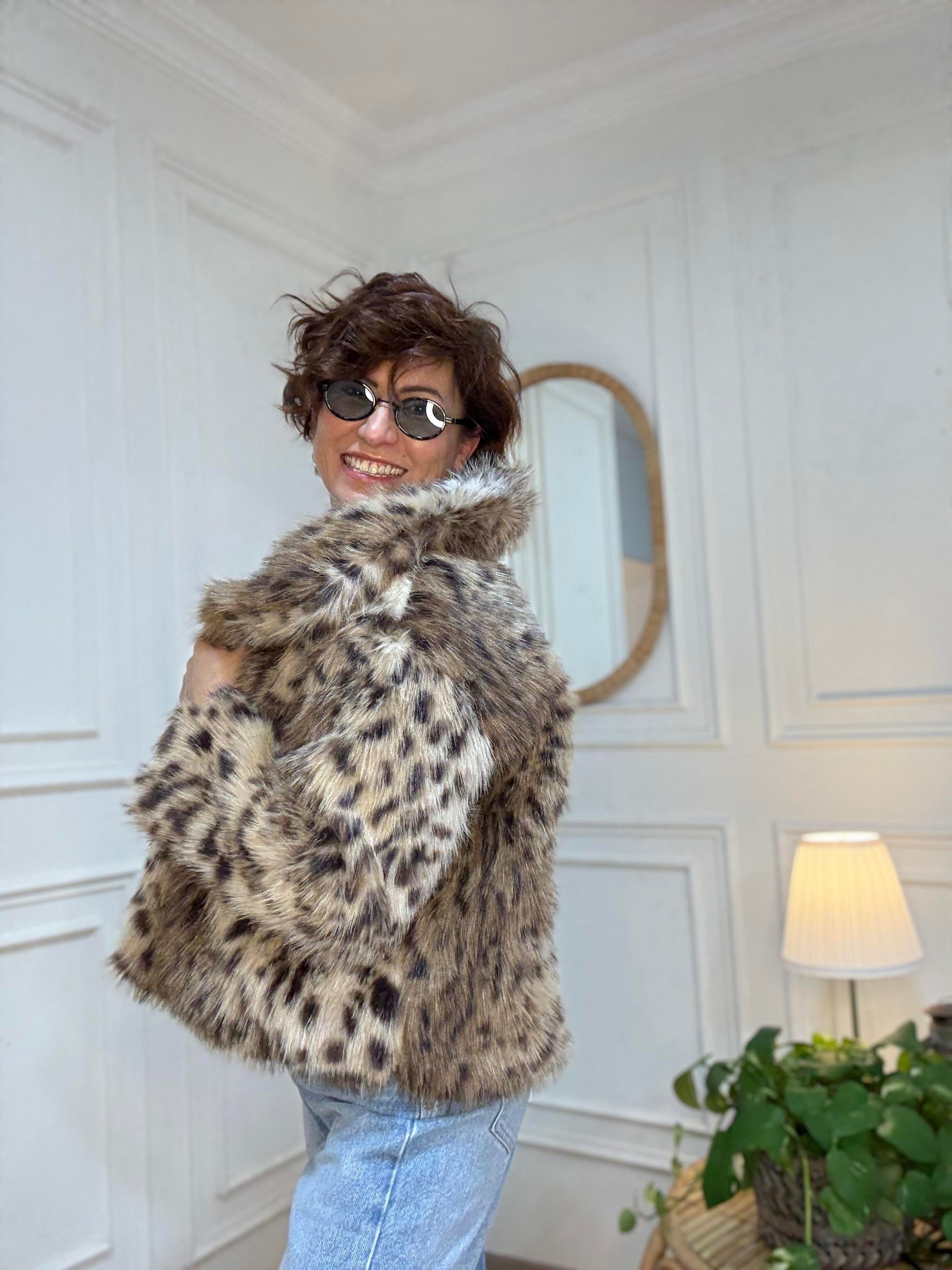Kısa Lolita Kürk Leopar