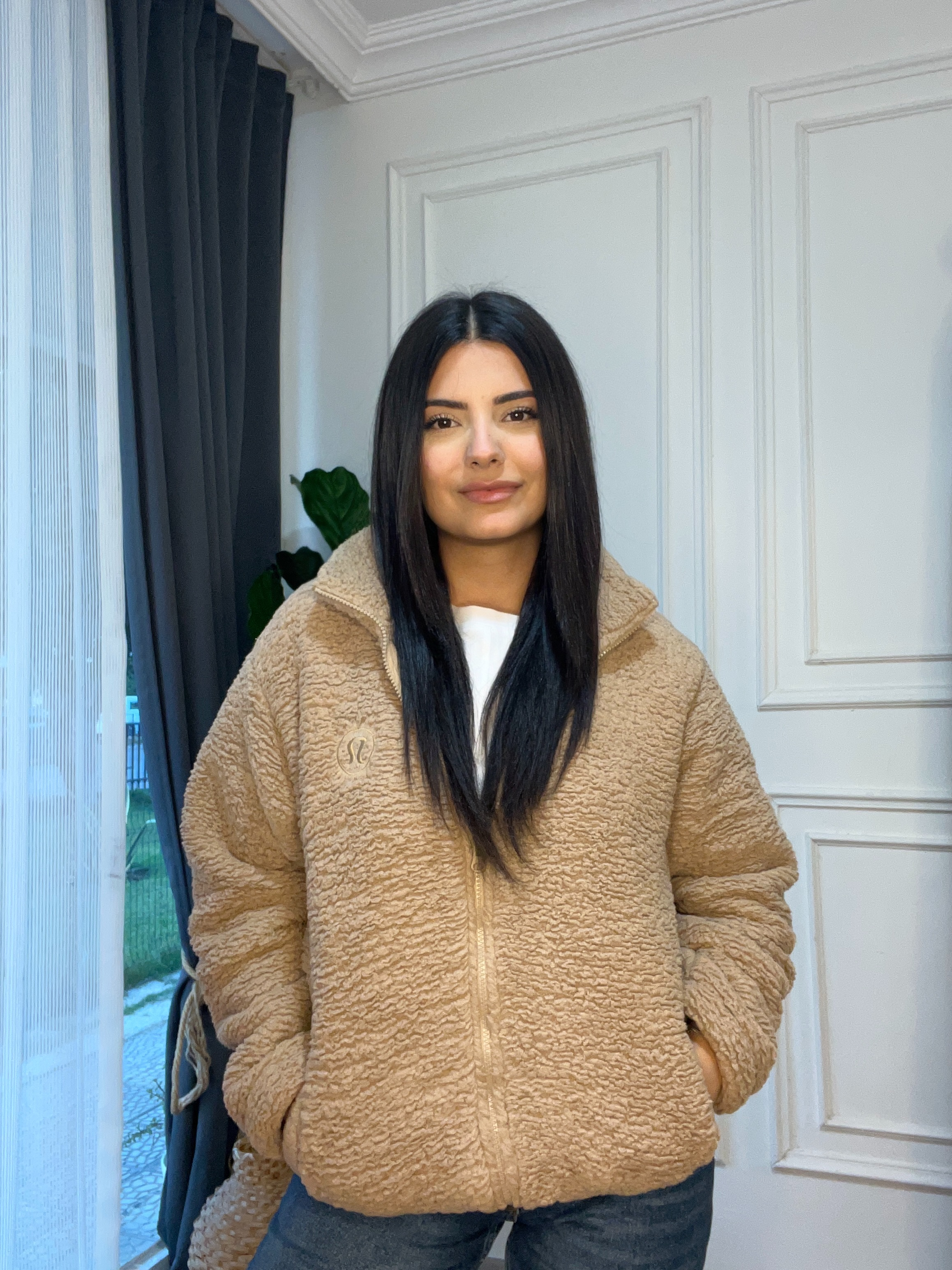 Lulu Yumoş Polar Mont Açık Kahve