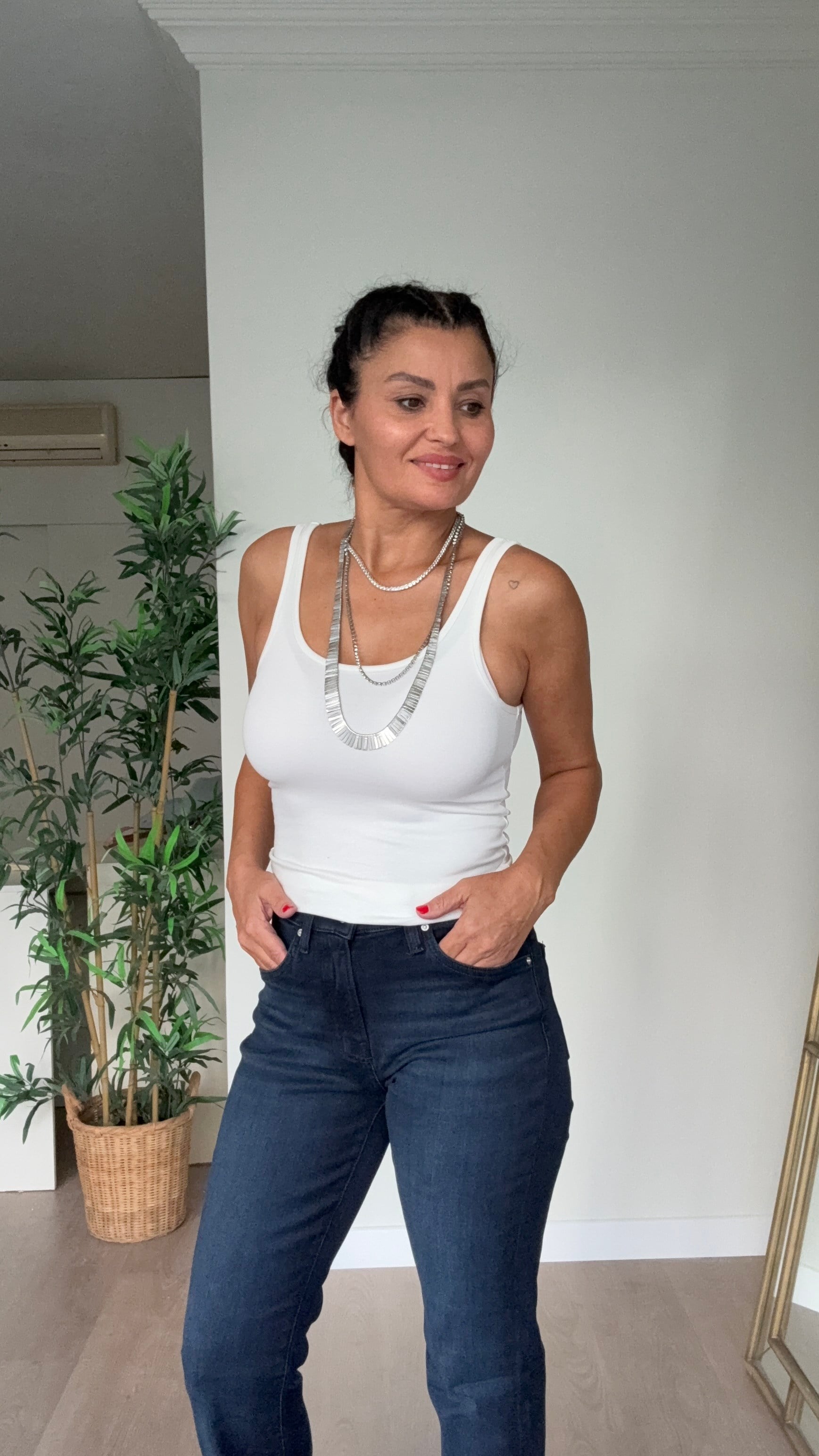 Massimo Full Likralı İspanyol Paça Jean