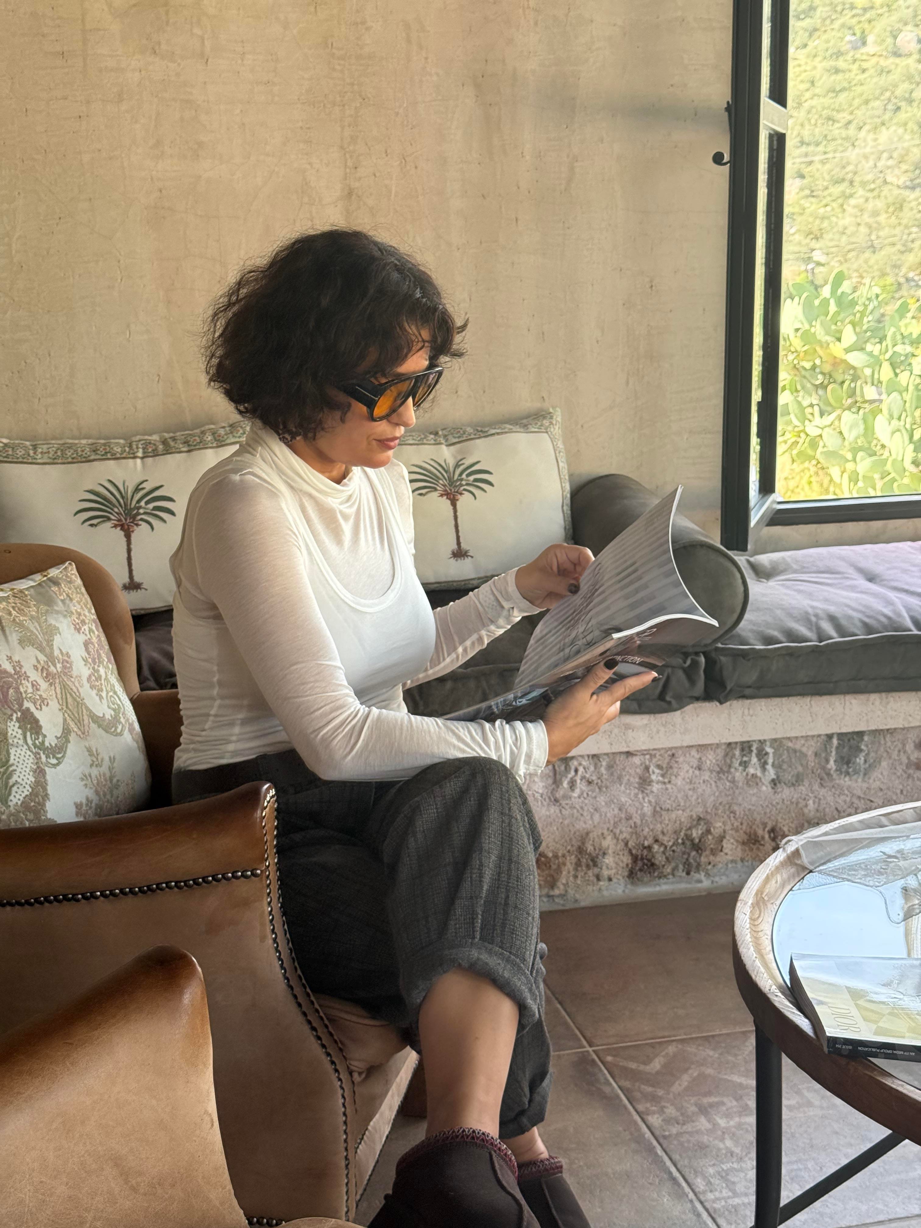 Örme Atlet Detaylı Body Ekru