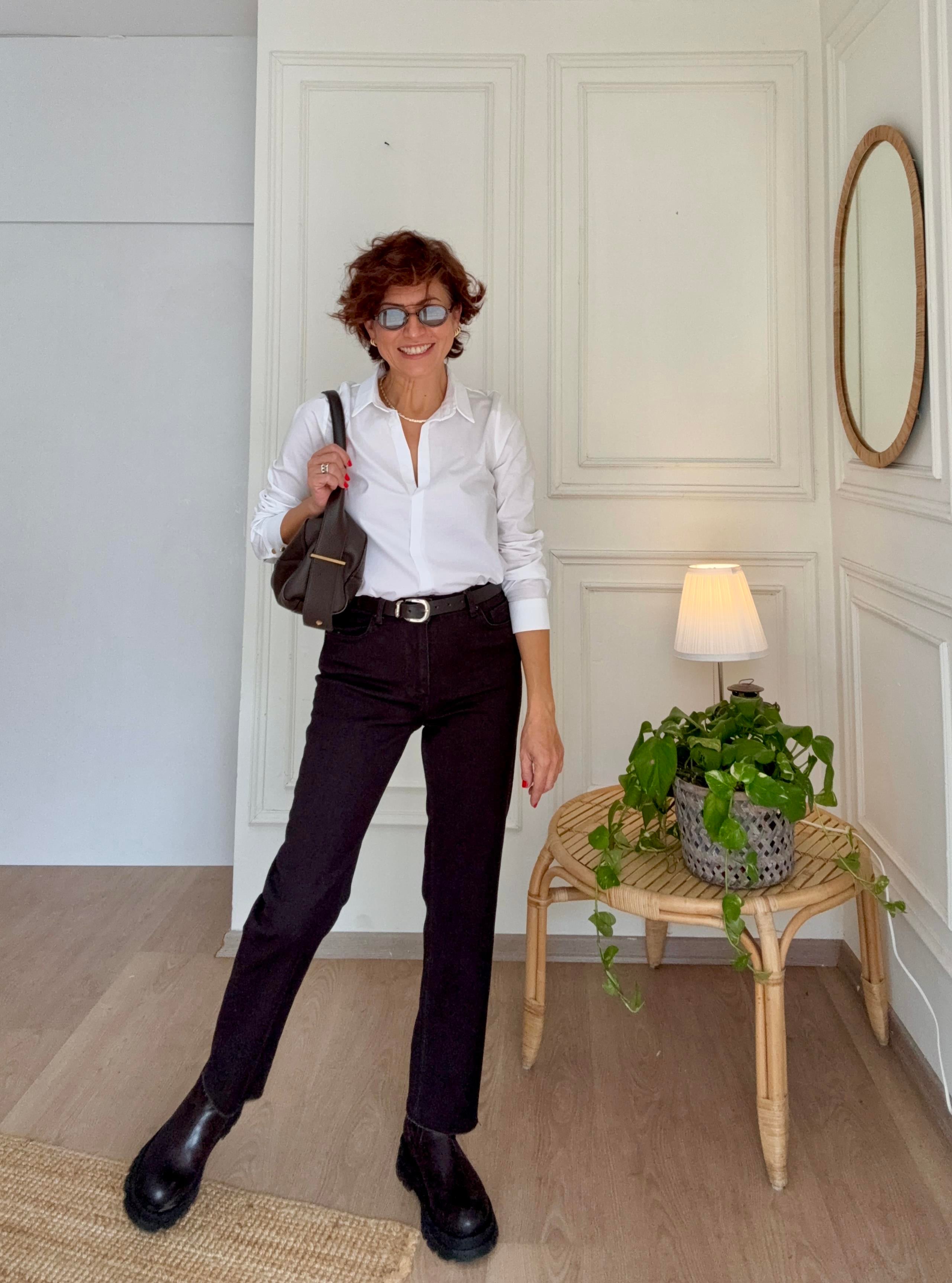 Slim Fit Gömlek Beyaz
