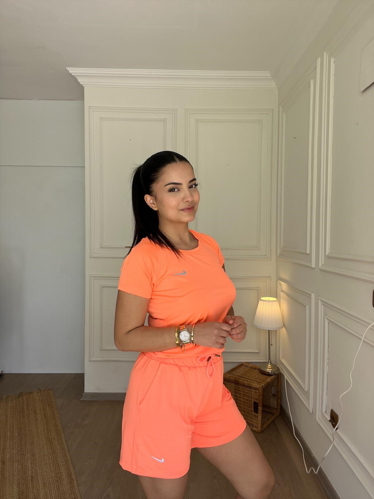 Sportif Şort Turuncu