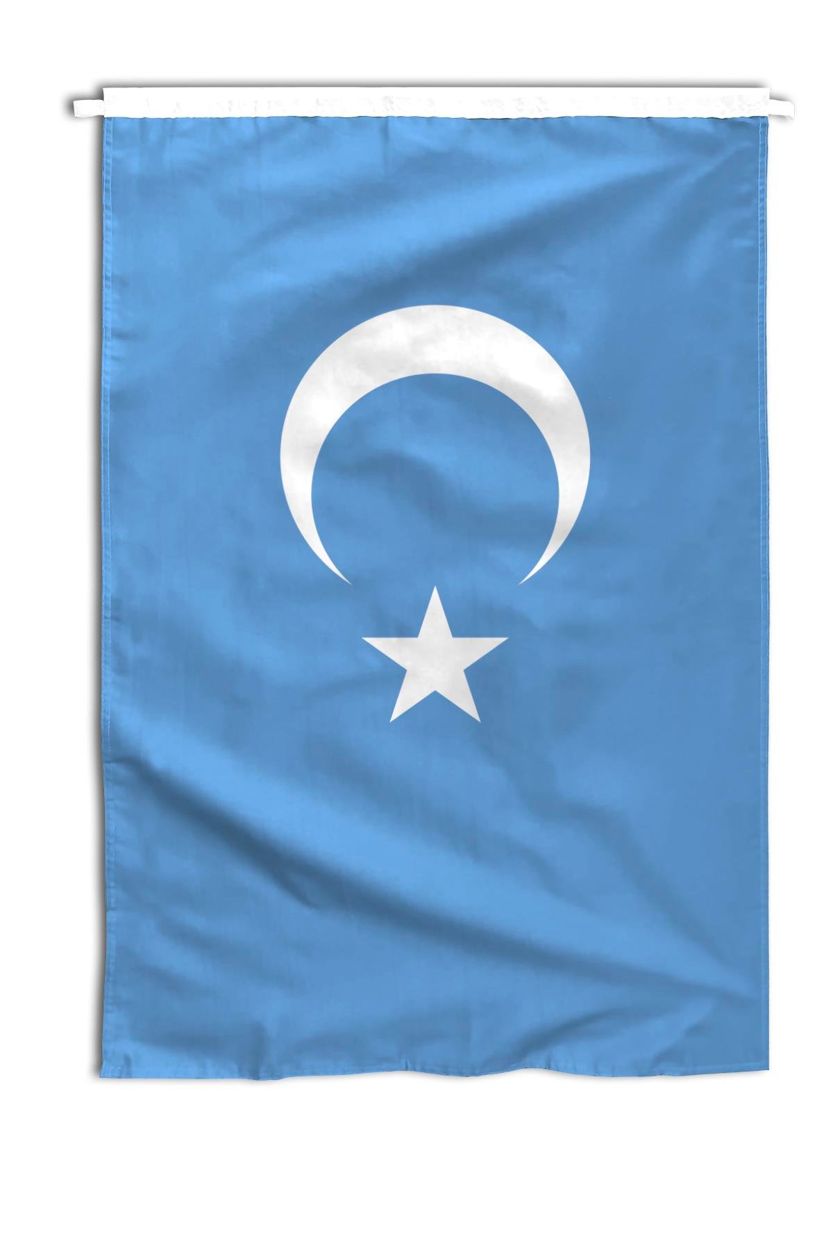 Doğu Türkistan Ülke Bayrağı 1. Kalite Raşel Kumaş