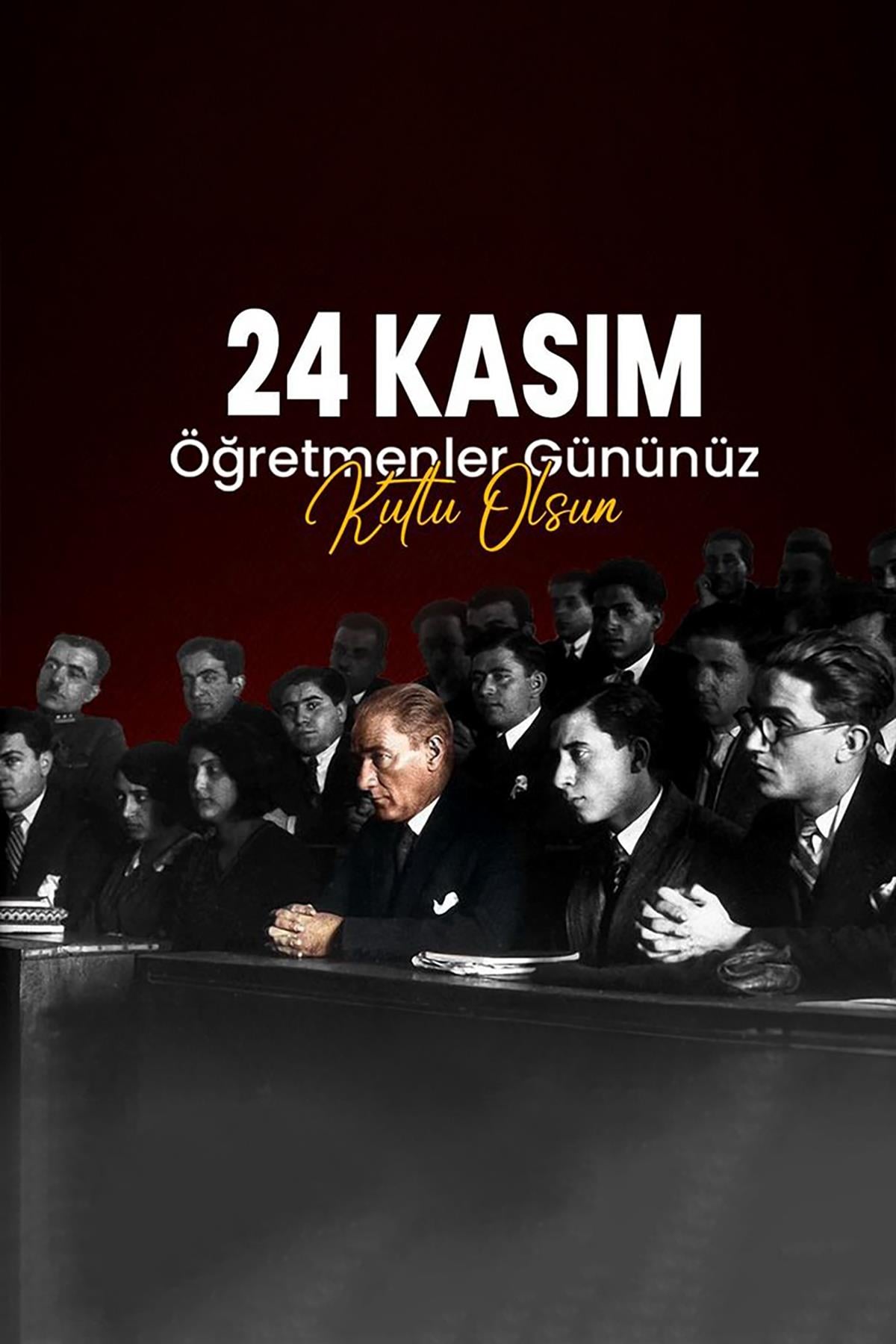 Öğretmenler Günü Özel Poster 1. Kalite Raşel Kumaş 150x225 cm- NO:20 