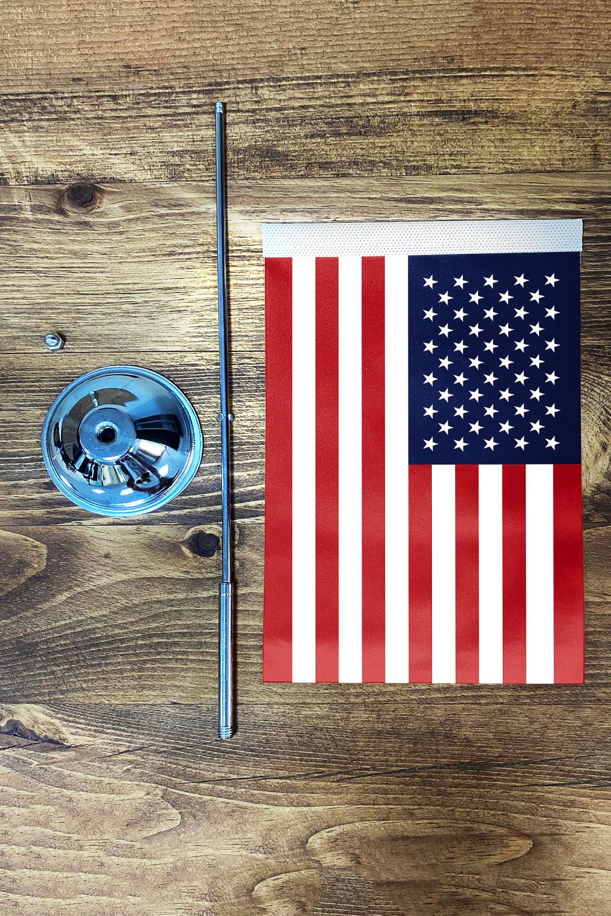 Tekli Masa Bayrağı Set - Amerika