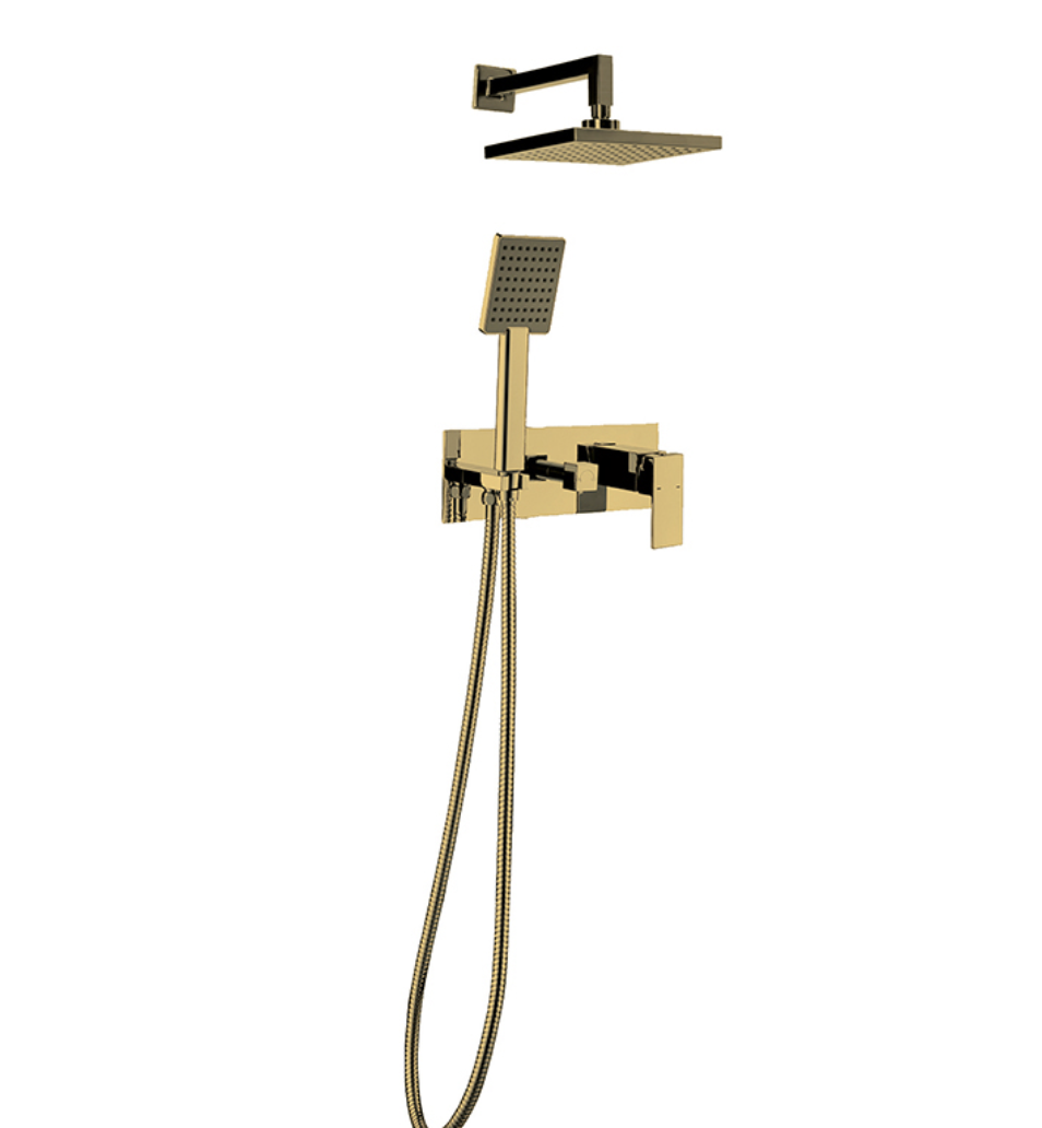 Aqua Ankastre Banyo Batarya Seti Altın 851141G