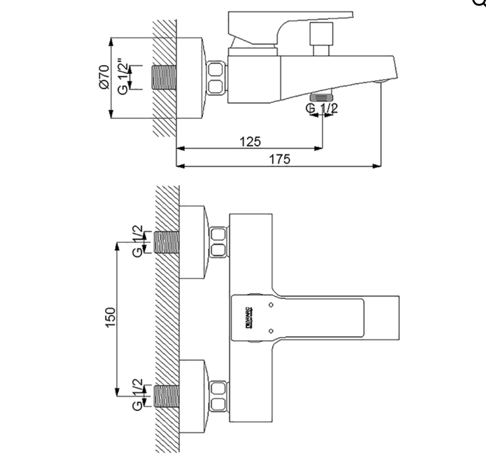 Aqua Banyo Bataryası Beyaz 941511W