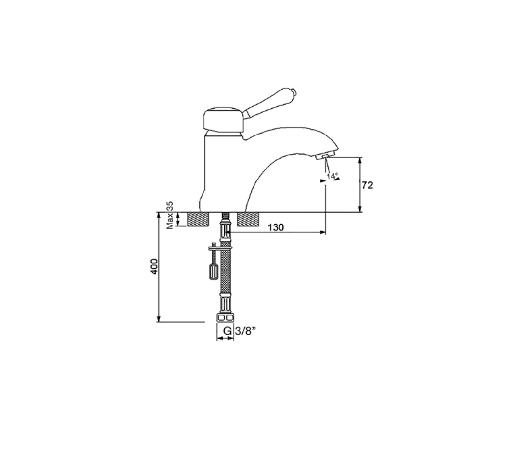 Elite-X Lavabo Bataryası 131521