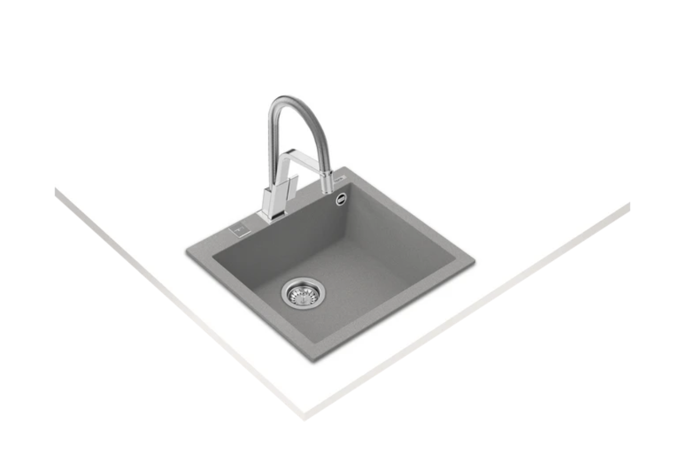 ForSquare 50.40 Tek Hazneli Tegranite+ Eviye 115230006