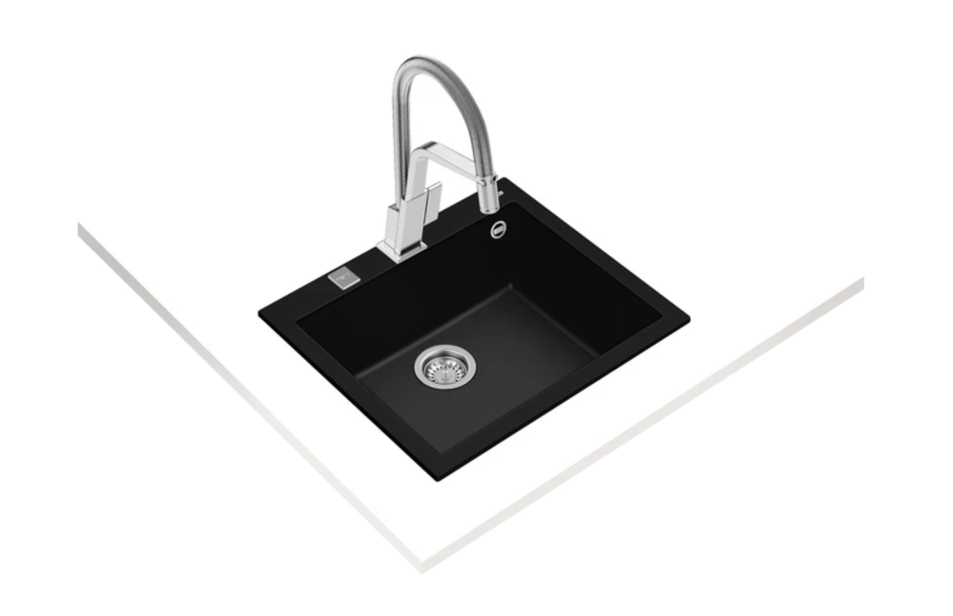 ForSquare 50.40 Tek Hazneli Tegranite+ Eviye 115230005