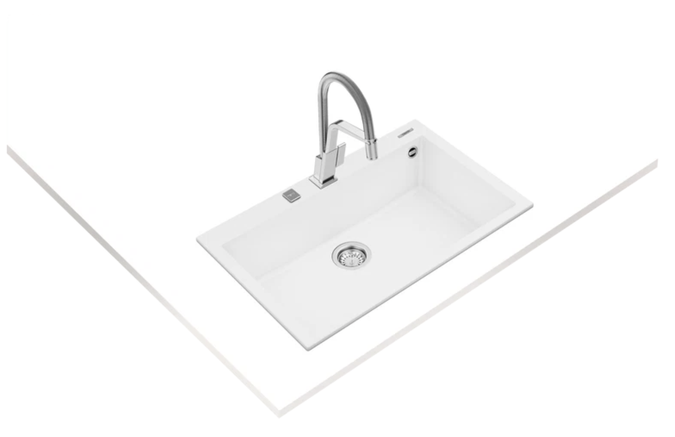 ForSquare 72.40 Tek Hazneli Tegranite+ Eviye 115230004