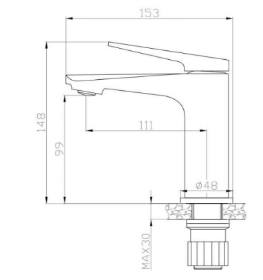 Next Lavabo Bataryası Metalik Gri 984521G