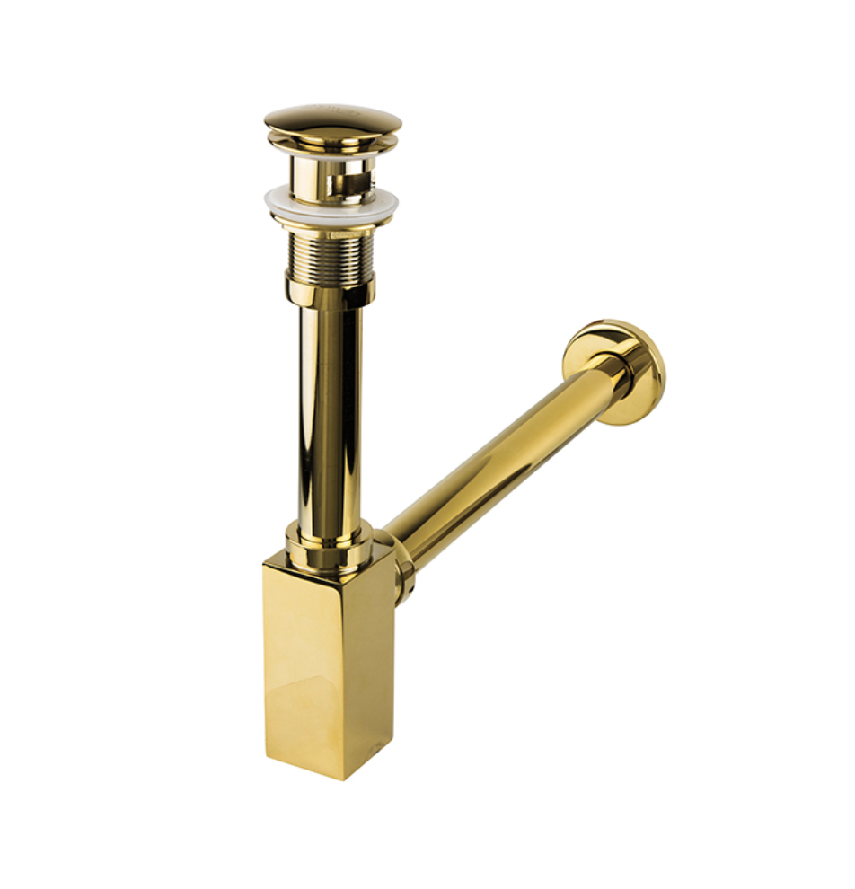 Sifon Takımları Corner Lavabo Sifonu Altın 760523G