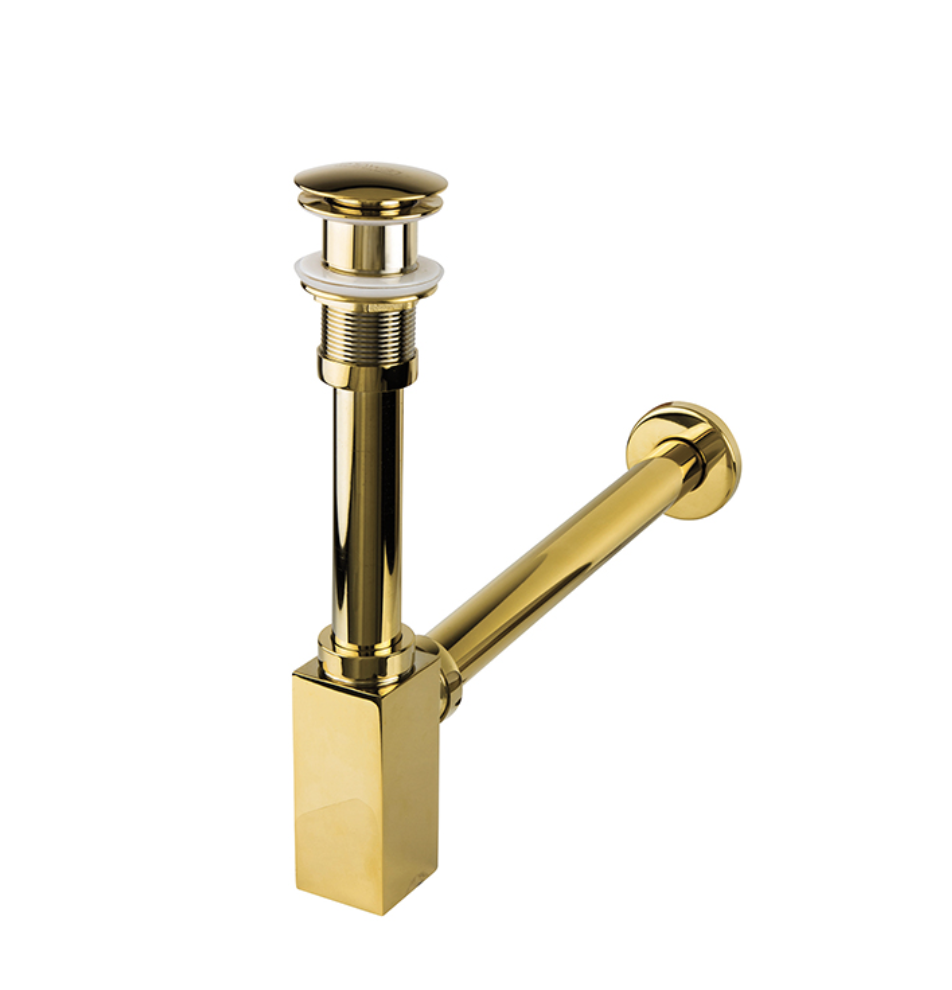 Sifon Takımları Corner Lavabo Sifonu Altın 760522G