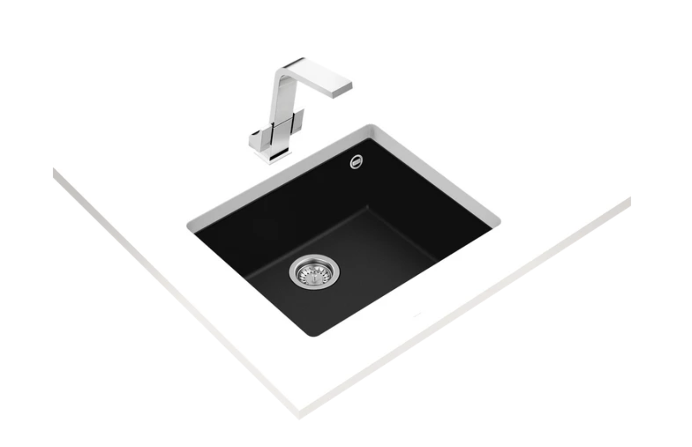 Square 50.40 Tek Hazneli Tegranite+ Eviye 115230020