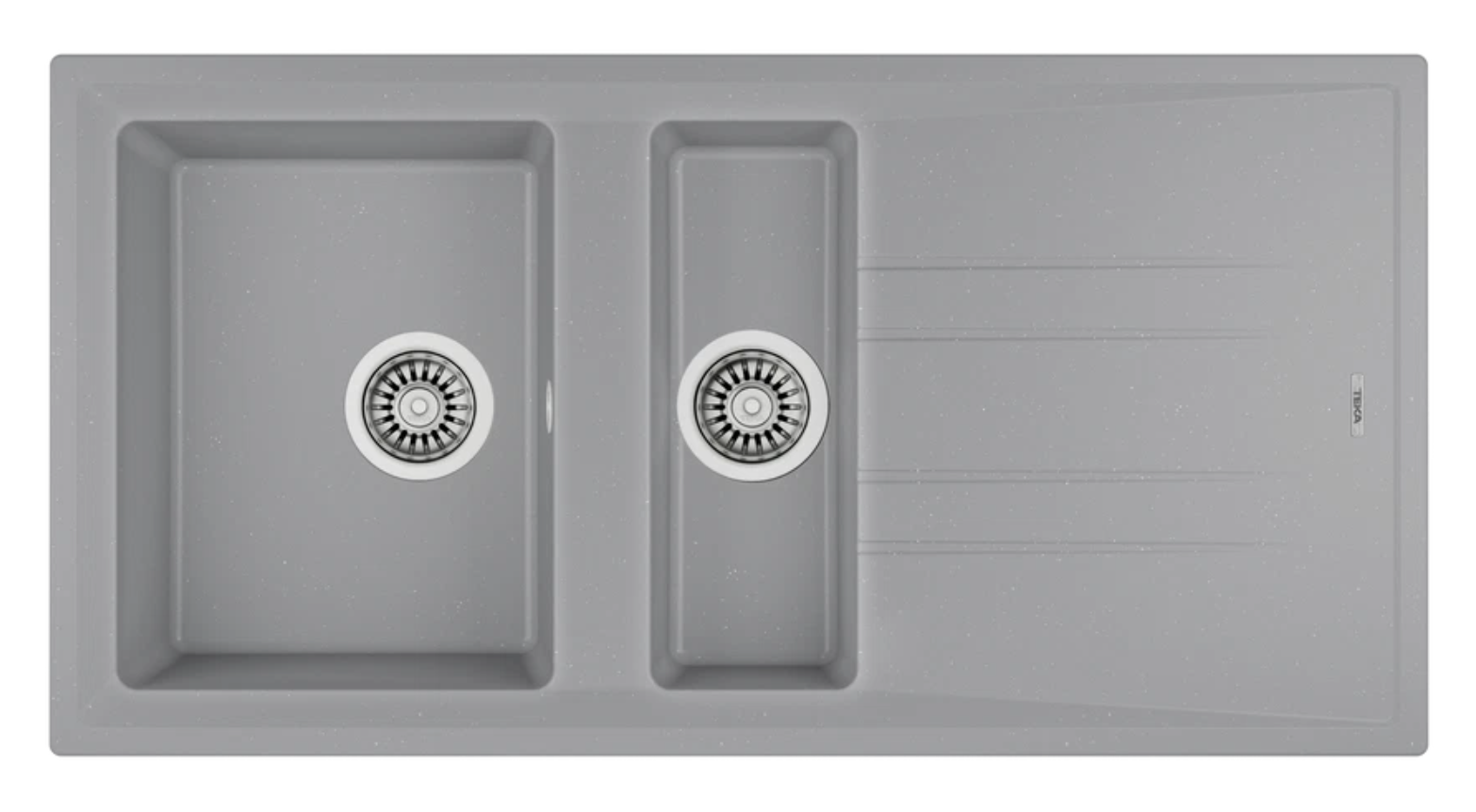 Stone 60 B-TG 1½B 1D 1,5 Hazneli 1 Damlalıklı Tezgahüstü Tegranite+ Eviye 115360000