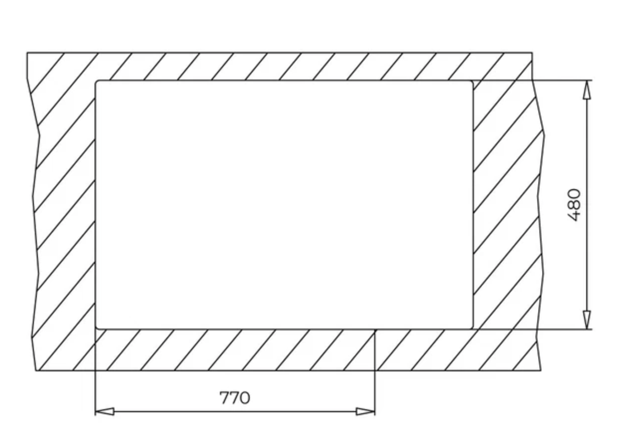 Teka ForSquare 72.40 Tek Hazneli Tegranite+ Eviye 115230000
