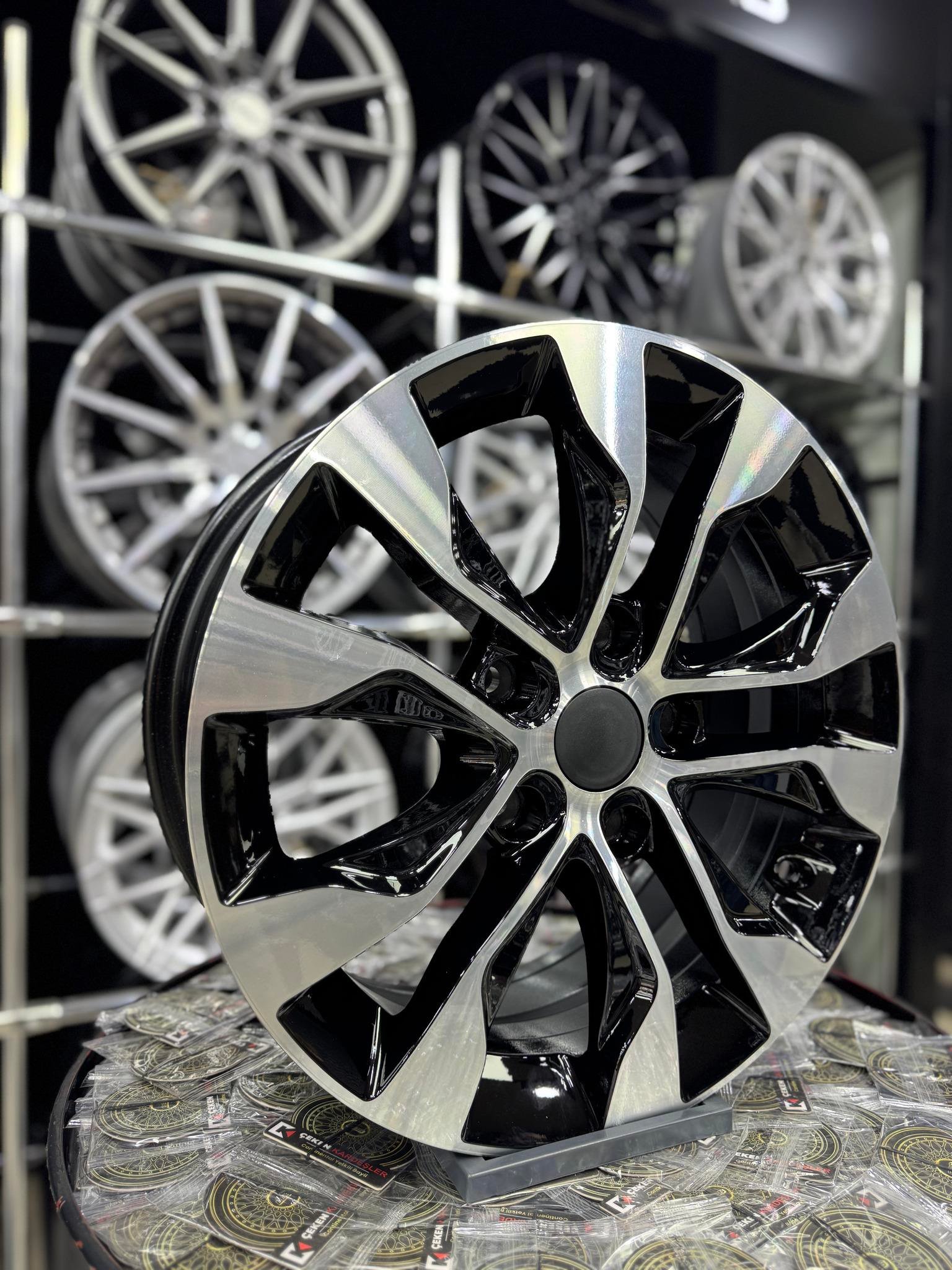 16'' 5x120 TRANSPORTER BLACK DİAMOND JANT MODELİ