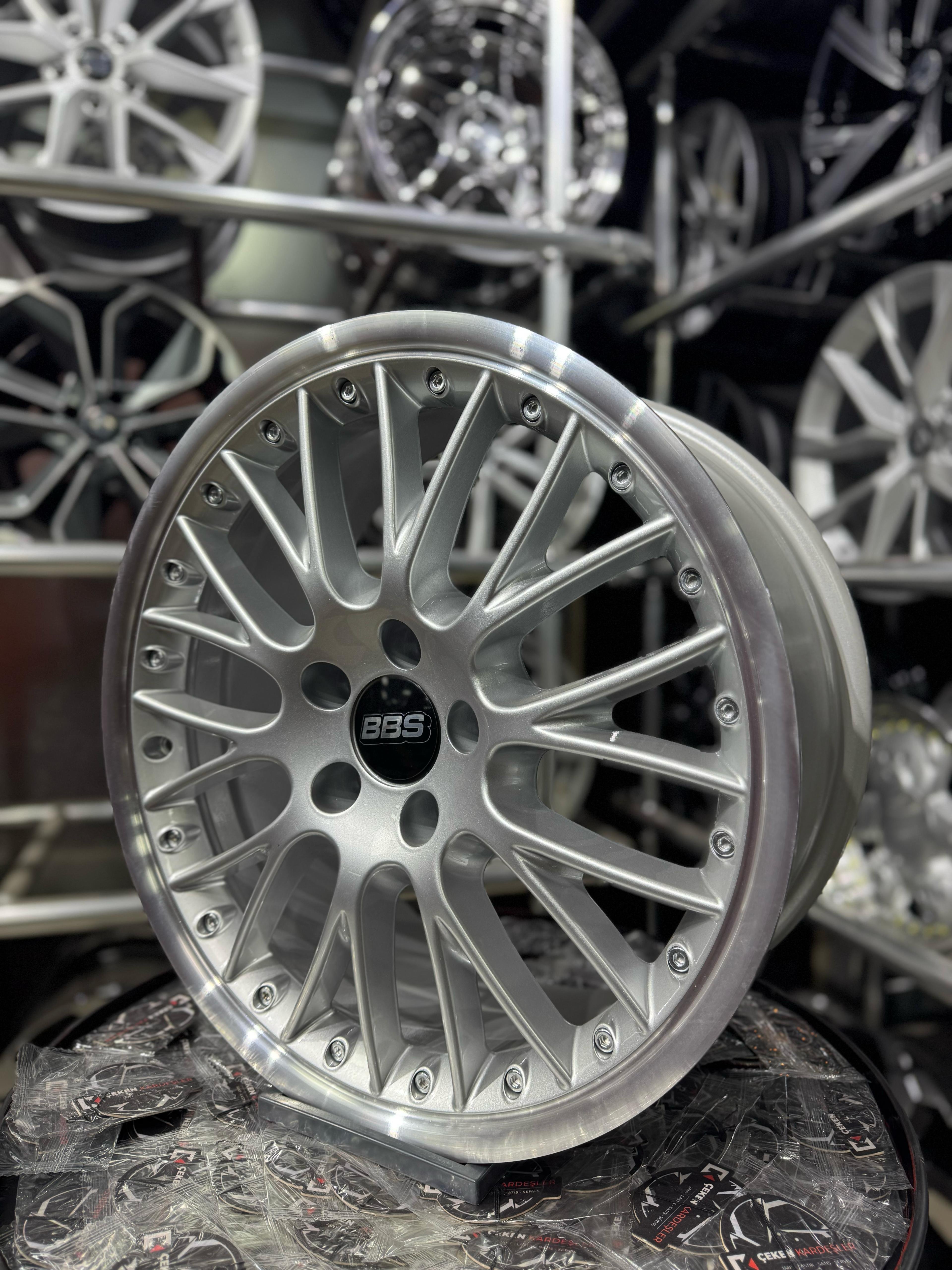 18'' 5X112 BBS SPEEDLİNE SİLVER POLİSH LİP JANT MODELİ