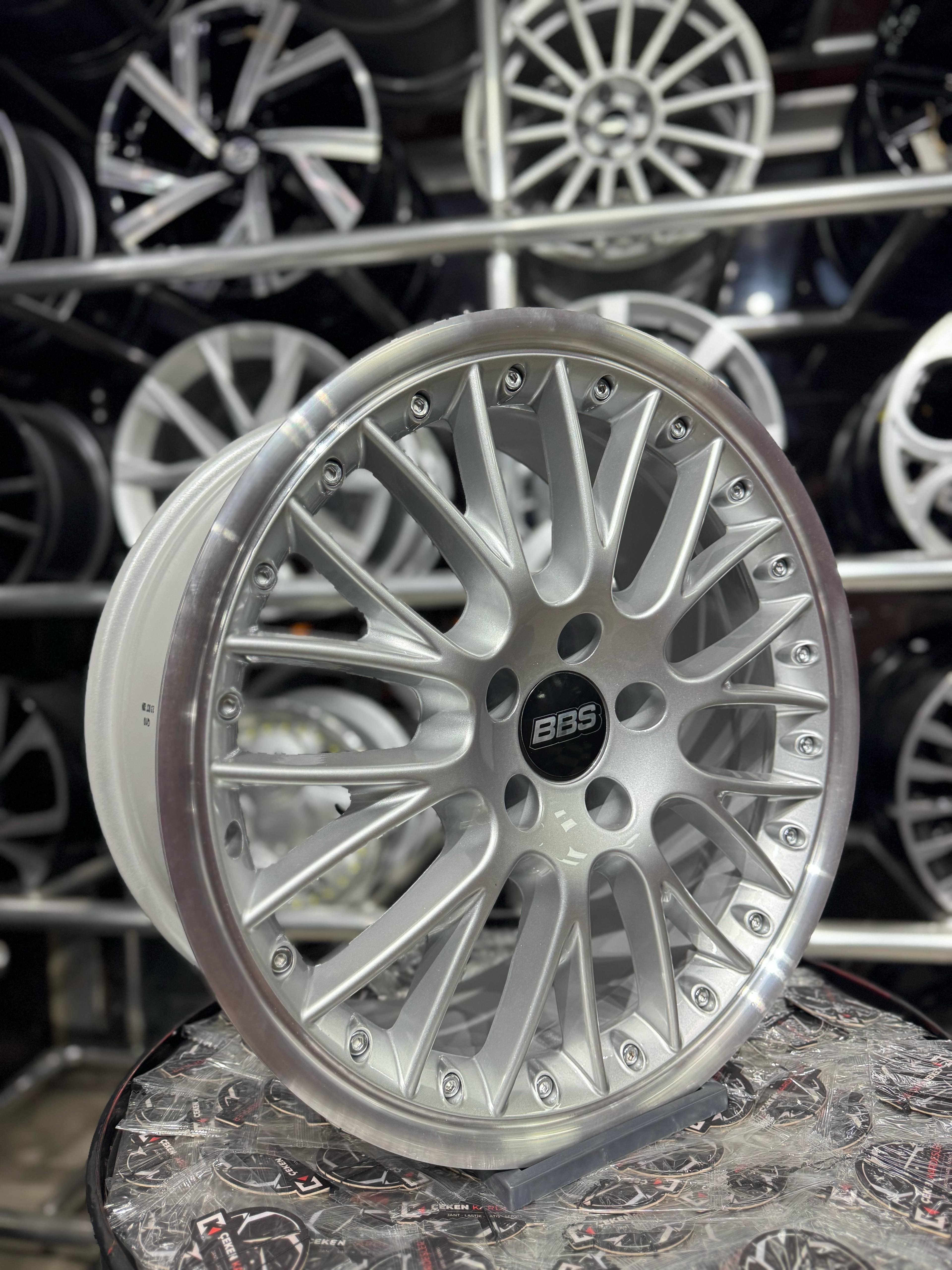 18'' 5X112 BBS SPEEDLİNE SİLVER POLİSH LİP JANT MODELİ