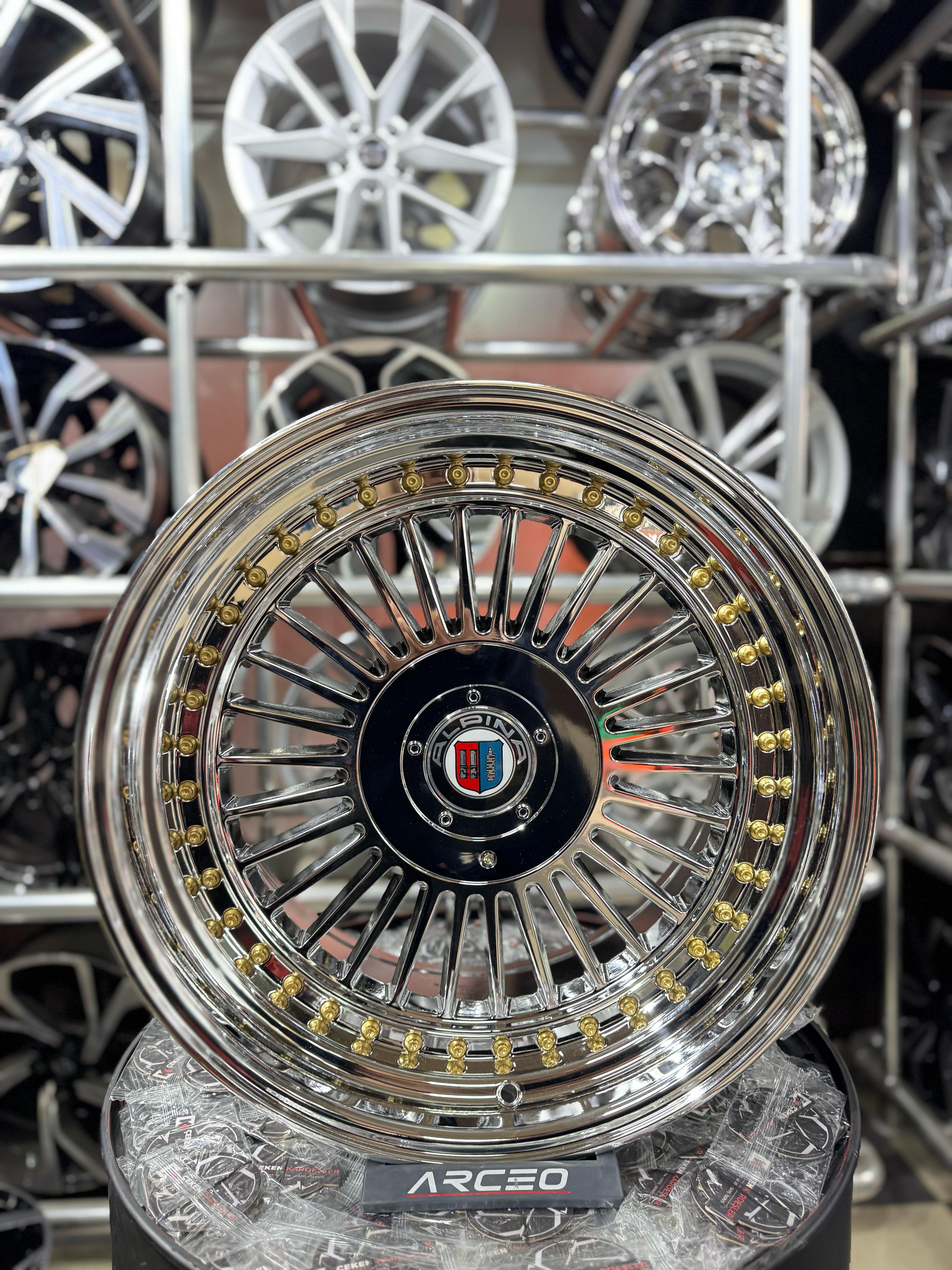 18'' 5x112 İTHAL ALPİNA KROM JANT MODELİ