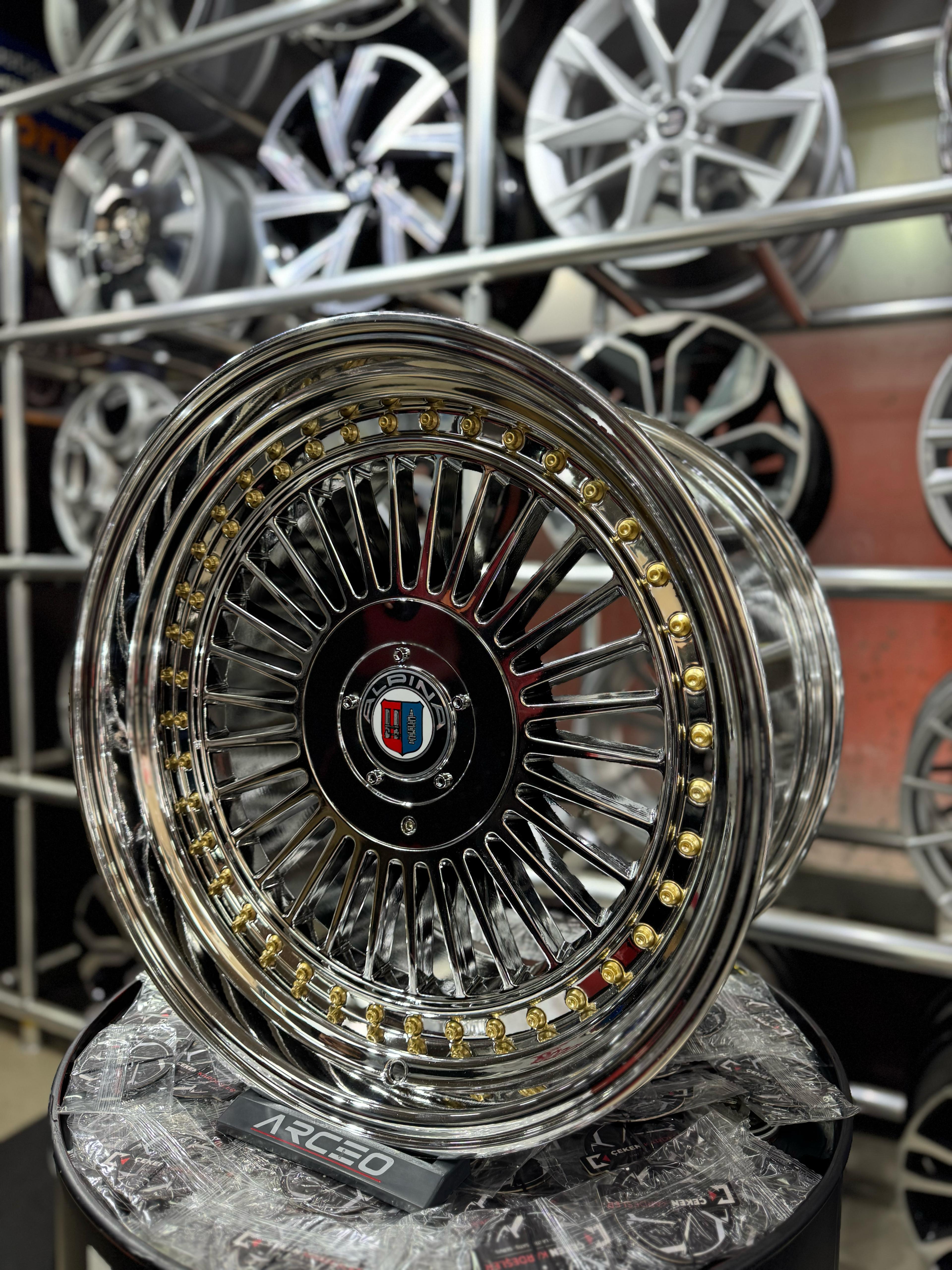 18'' 5x120 İTHAL ALPİNA KROM JANT MODELİ