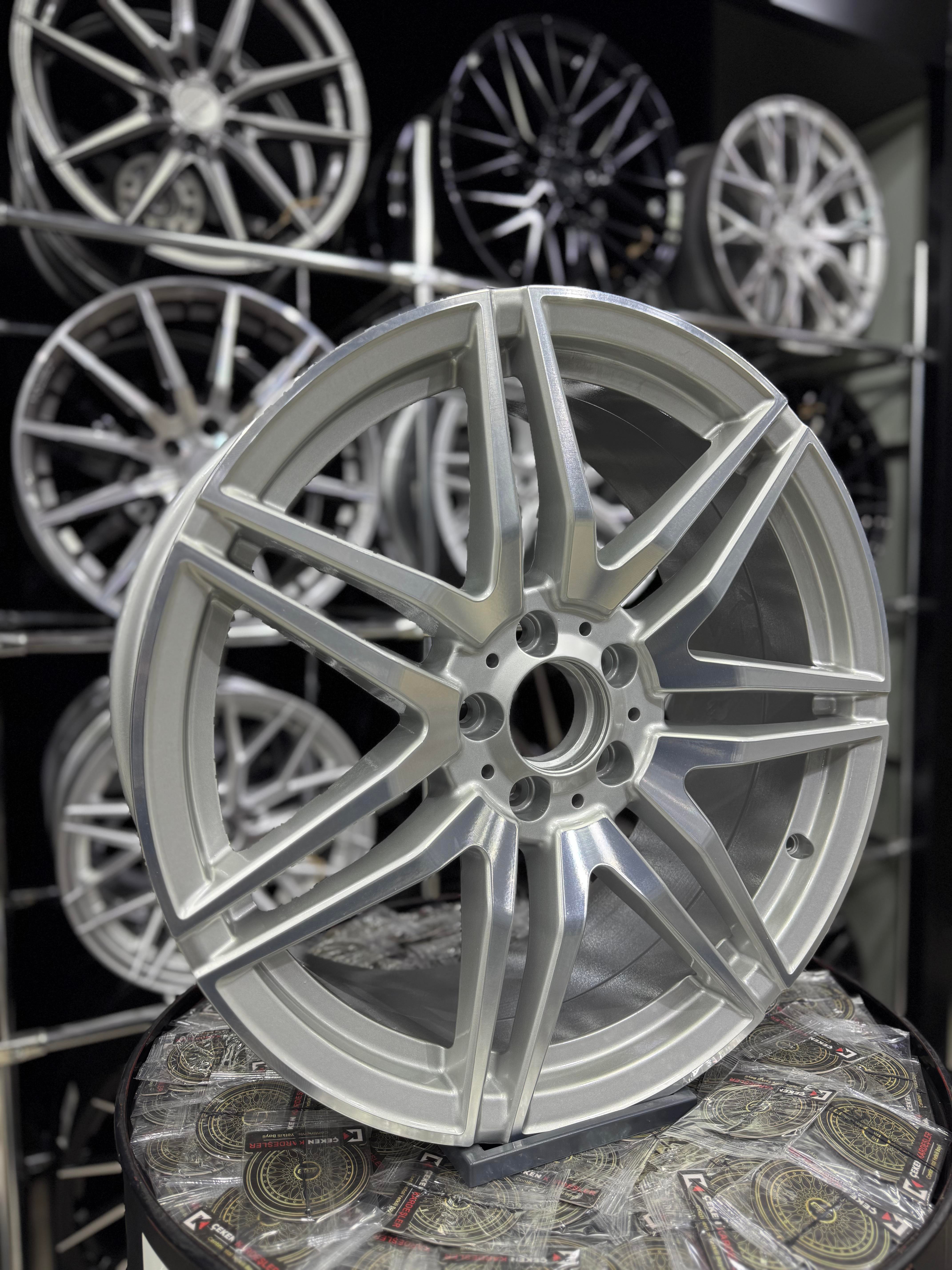19'' 5x112 MERCEDES E KASA W207 SİLVER JANT MODELİ