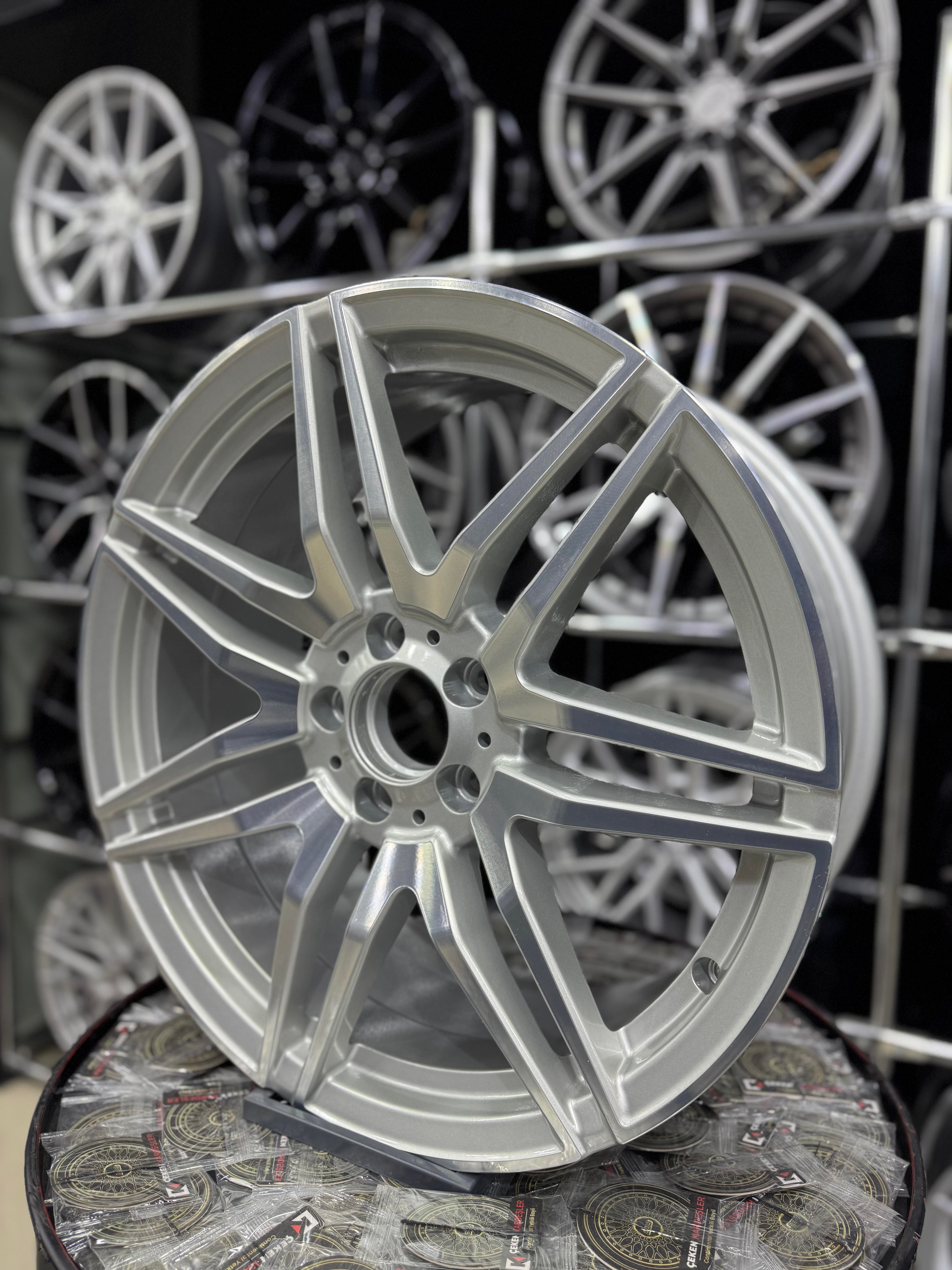 19'' 5x112 MERCEDES E KASA W207 SİLVER JANT MODELİ